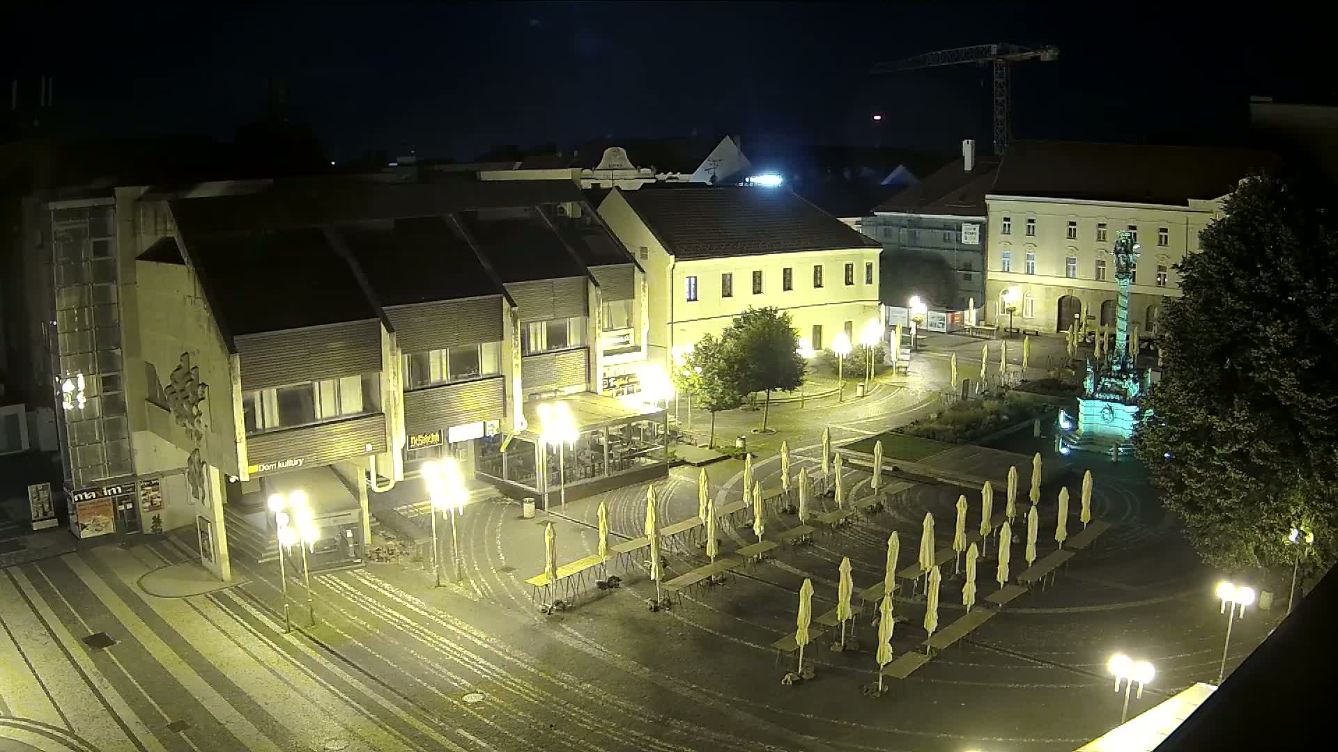 Trnava, Trojičné námestie (Trinity Square) Live Cam - Trnava, Okres Trnava, Slovakia