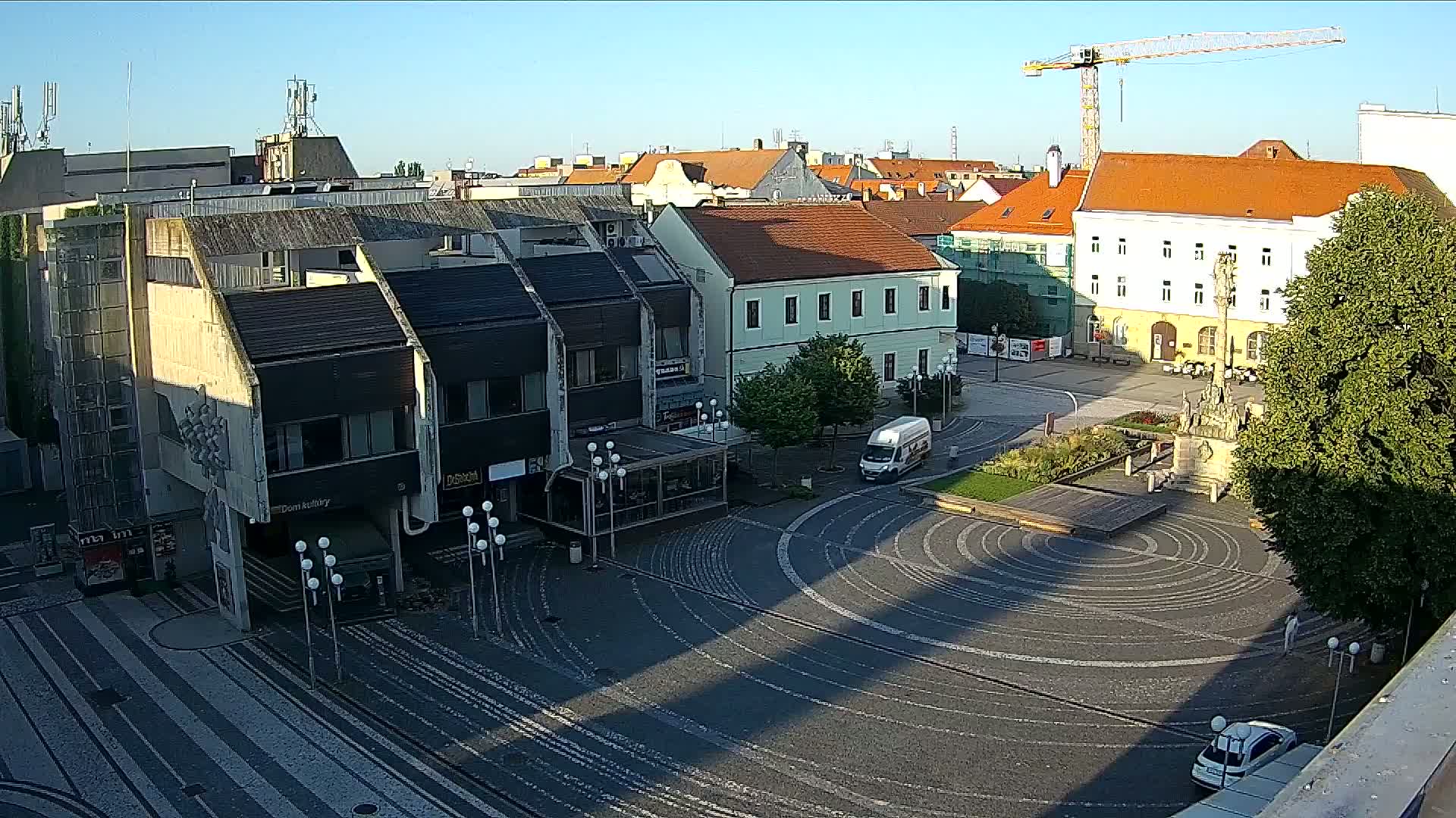 Trnava, Trojičné námestie (Trinity Square) Live Cam - Trnava, Okres Trnava, Slovakia