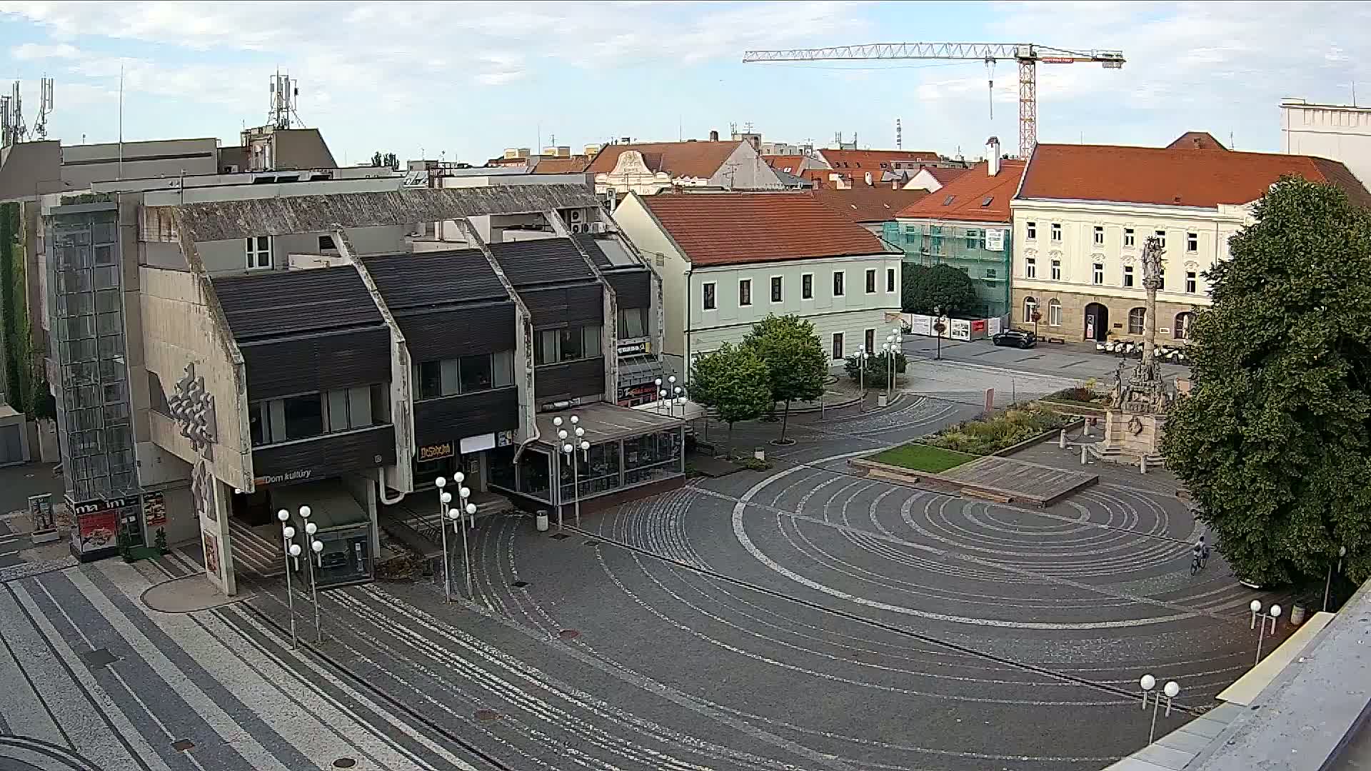 Trnava, Trojičné námestie (Trinity Square) Live Cam - Trnava, Okres Trnava, Slovakia