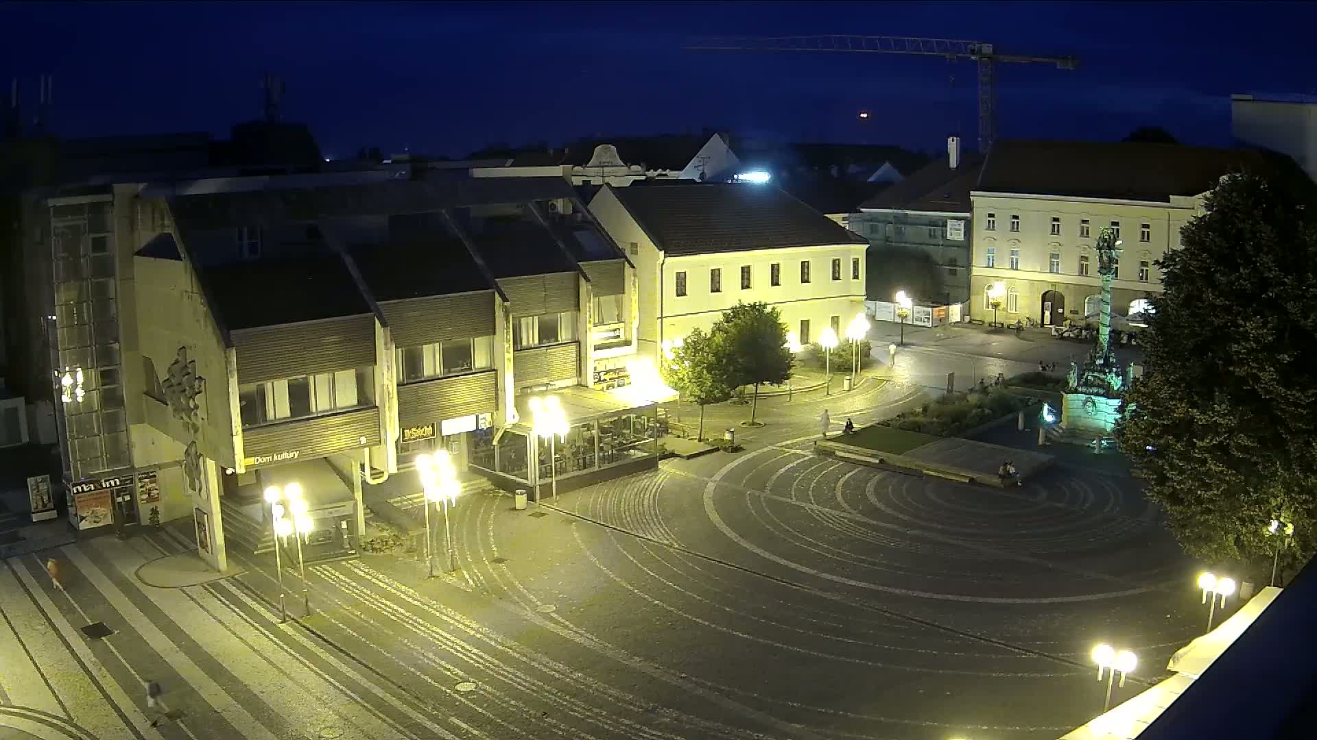 Trnava, Trojičné námestie (Trinity Square) Live Cam - Trnava, Okres Trnava, Slovakia