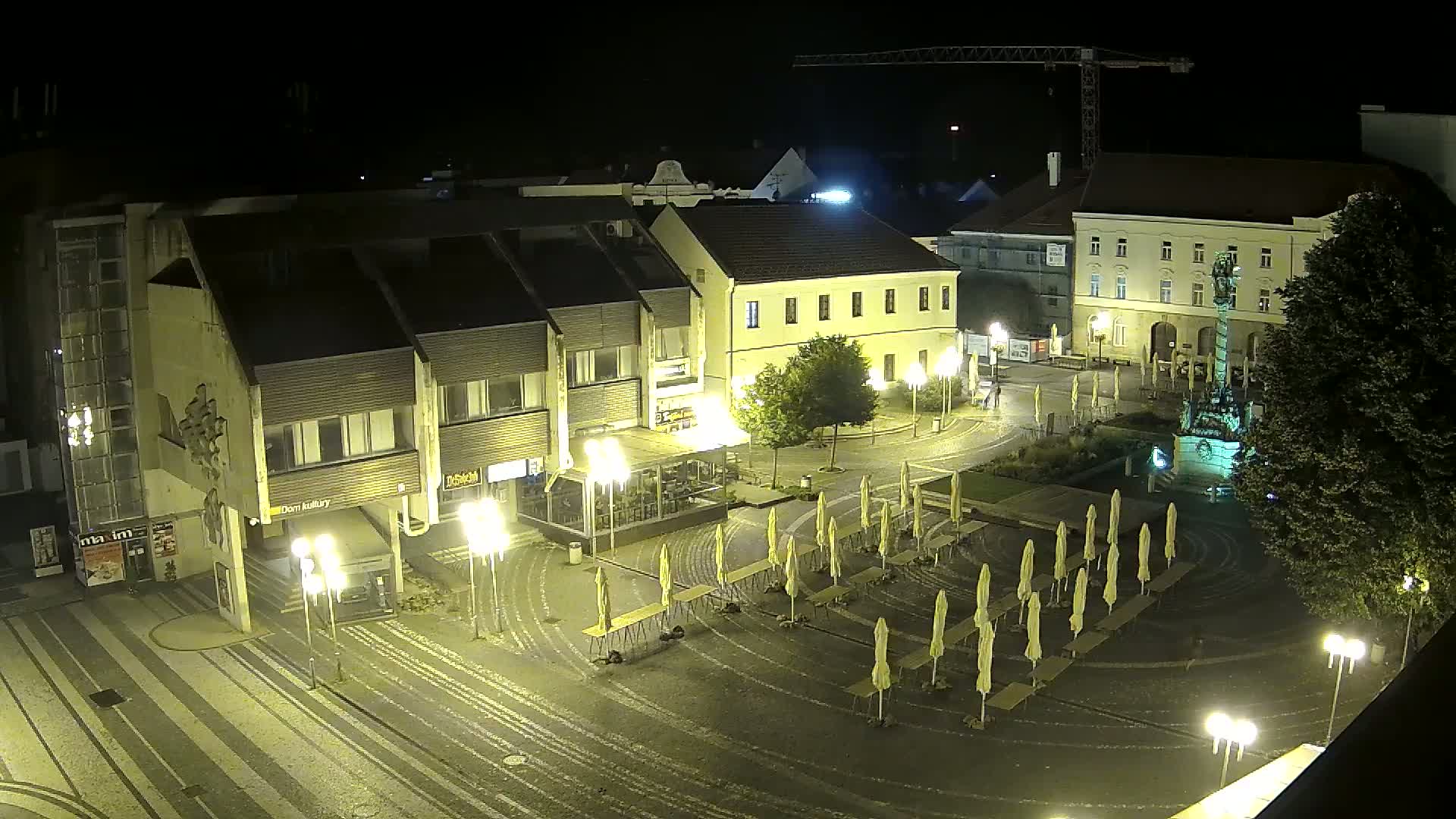 Trnava, Trojičné námestie (Trinity Square) Live Cam - Trnava, Okres Trnava, Slovakia
