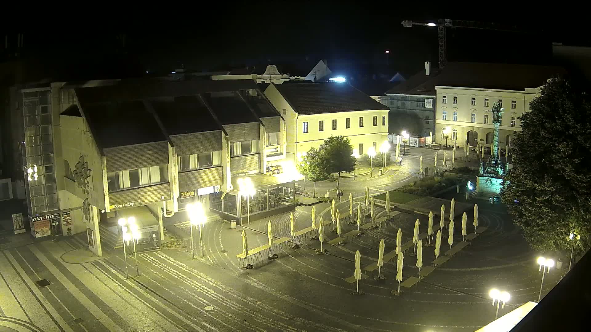Trnava, Trojičné námestie (Trinity Square) Live Cam - Trnava, Okres Trnava, Slovakia