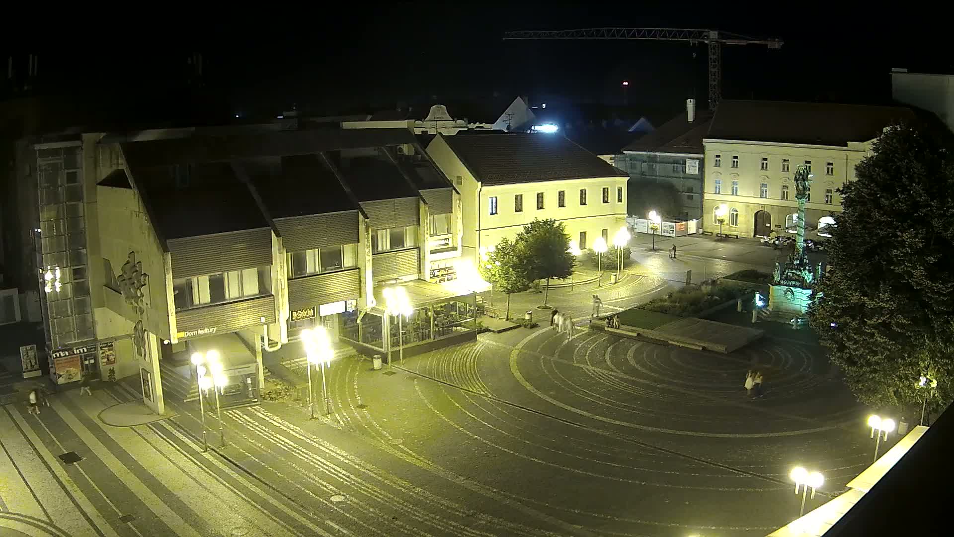 Trnava, Trojičné námestie (Trinity Square) Live Cam - Trnava, Okres Trnava, Slovakia