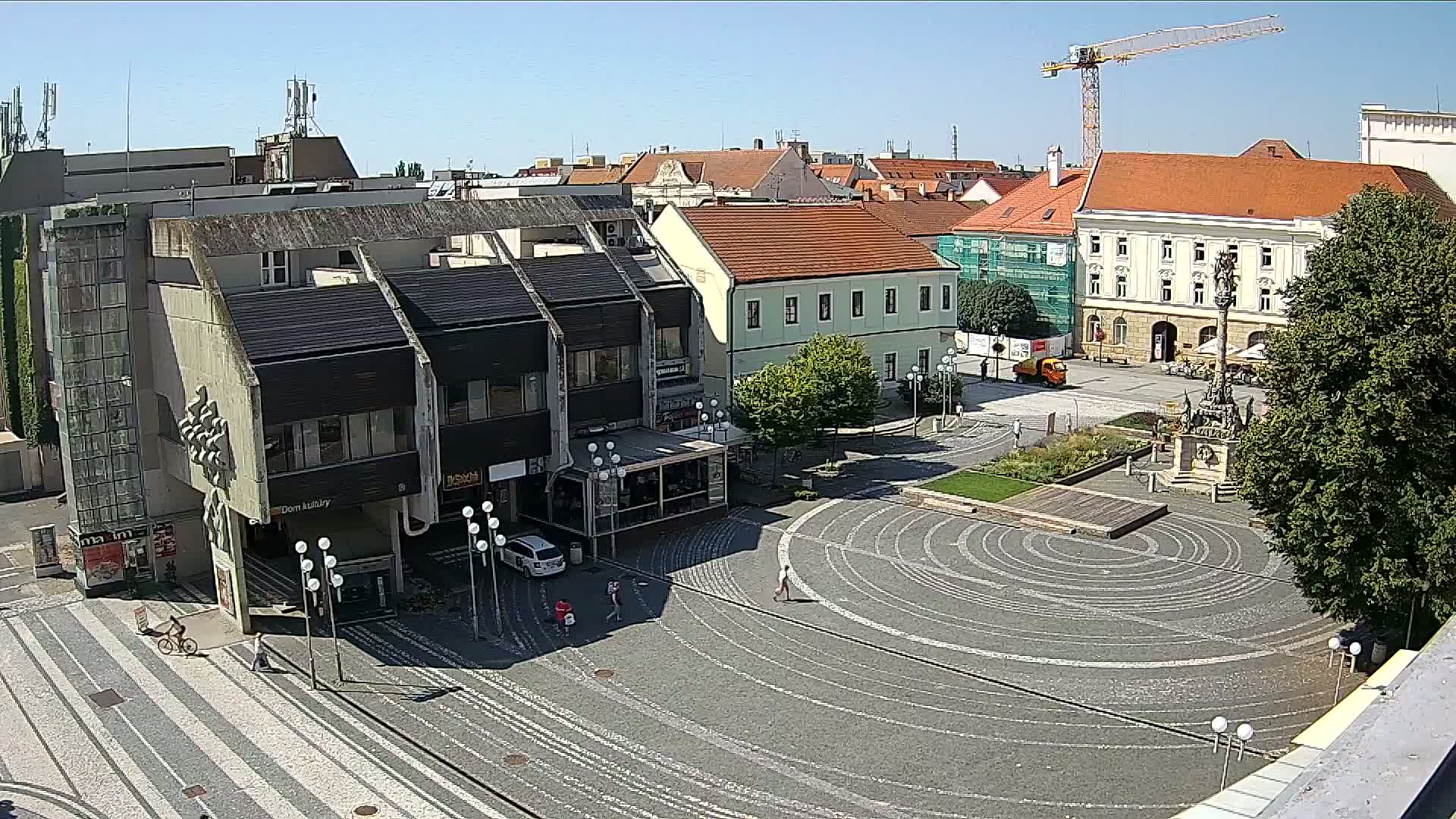 Trnava, Trojičné námestie (Trinity Square) Live Cam - Trnava, Okres Trnava, Slovakia
