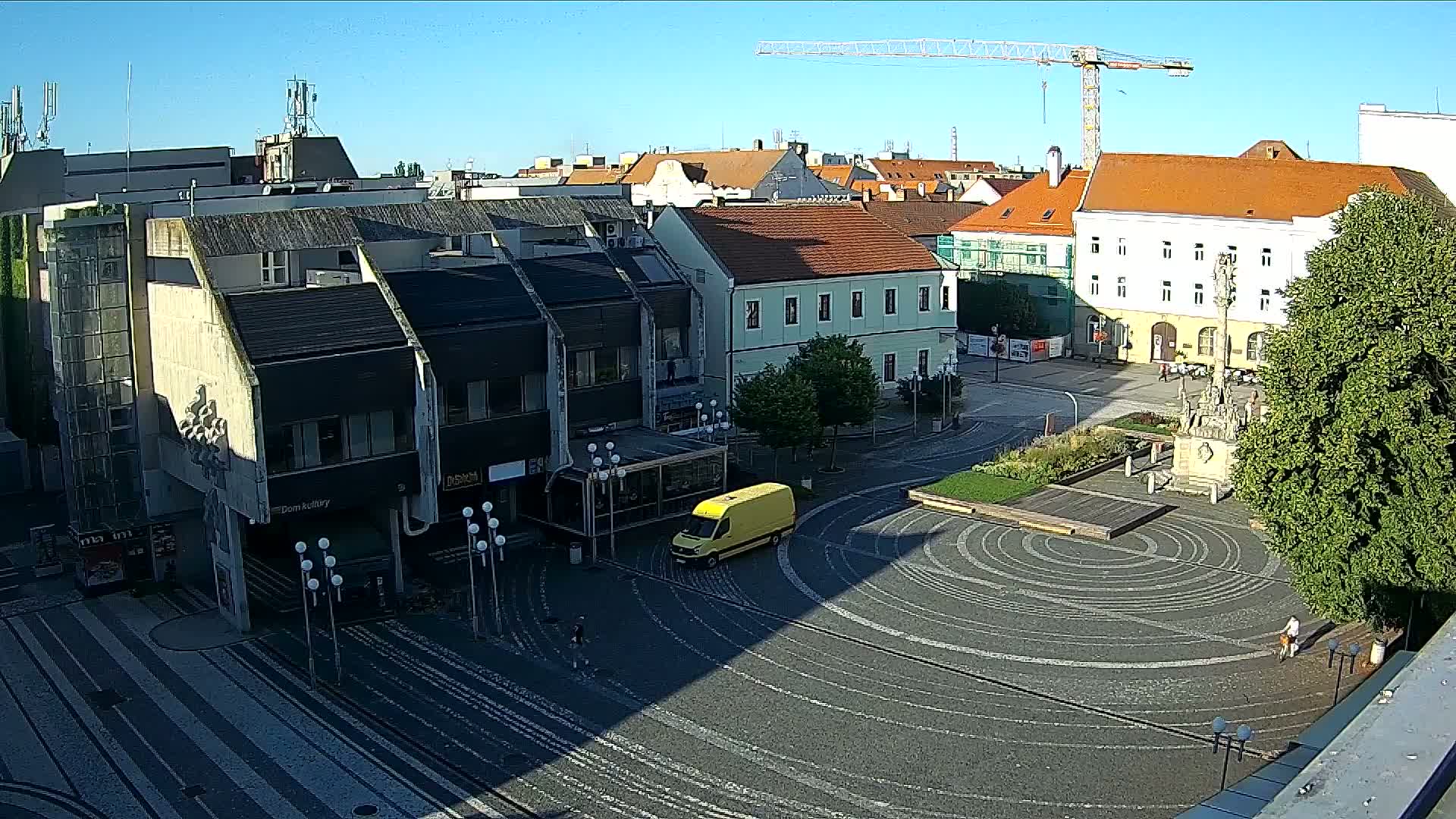 Trnava, Trojičné námestie (Trinity Square) Live Cam - Trnava, Okres Trnava, Slovakia