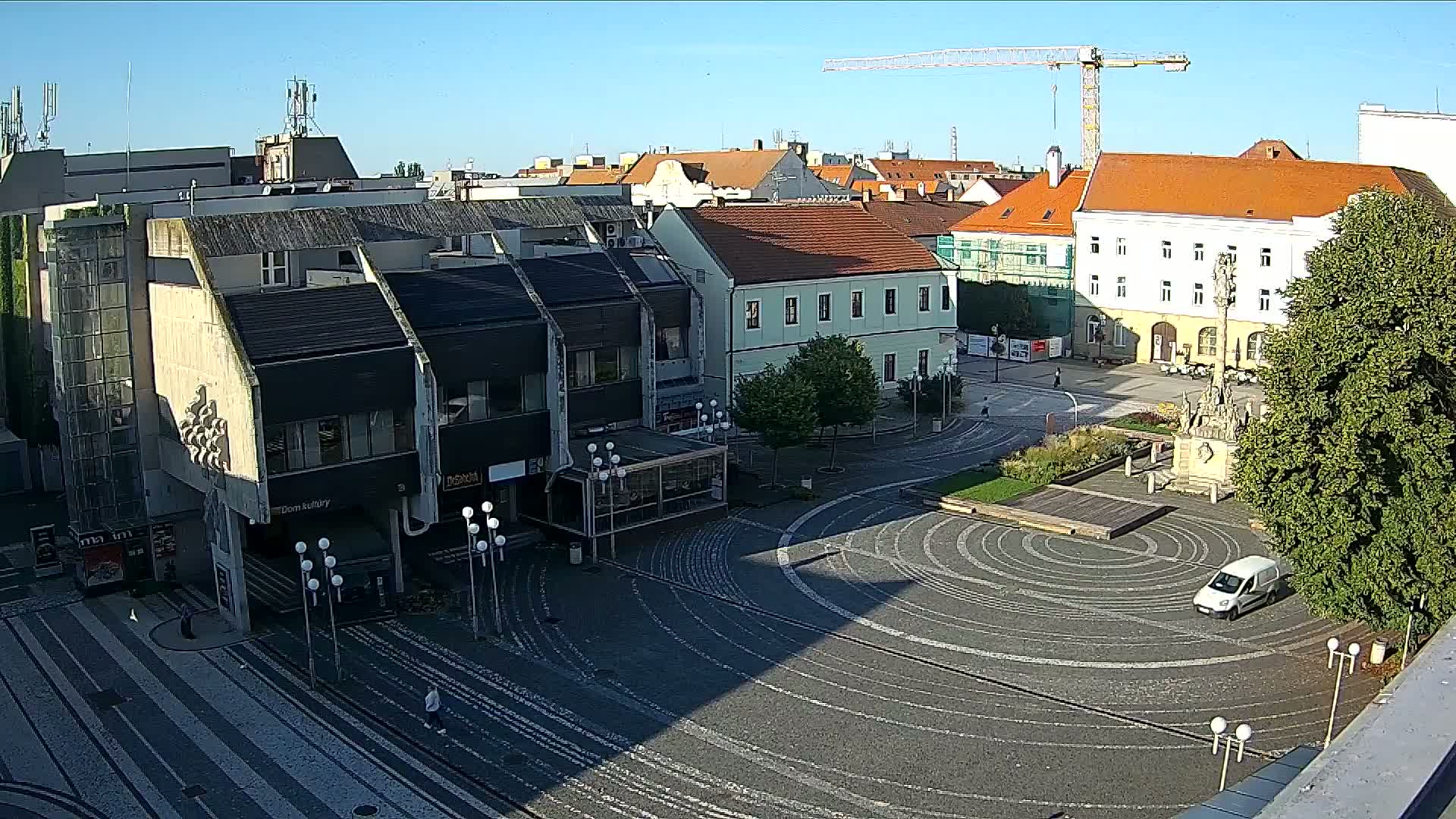 Trnava, Trojičné námestie (Trinity Square) Live Cam - Trnava, Okres Trnava, Slovakia