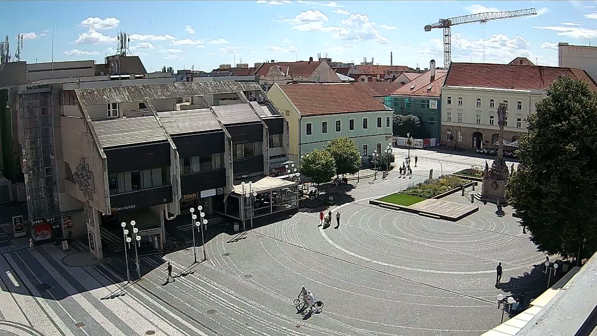 Trnava, Trojičné námestie (Trinity Square) Live Cam - Trnava, Okres Trnava, Slovakia
