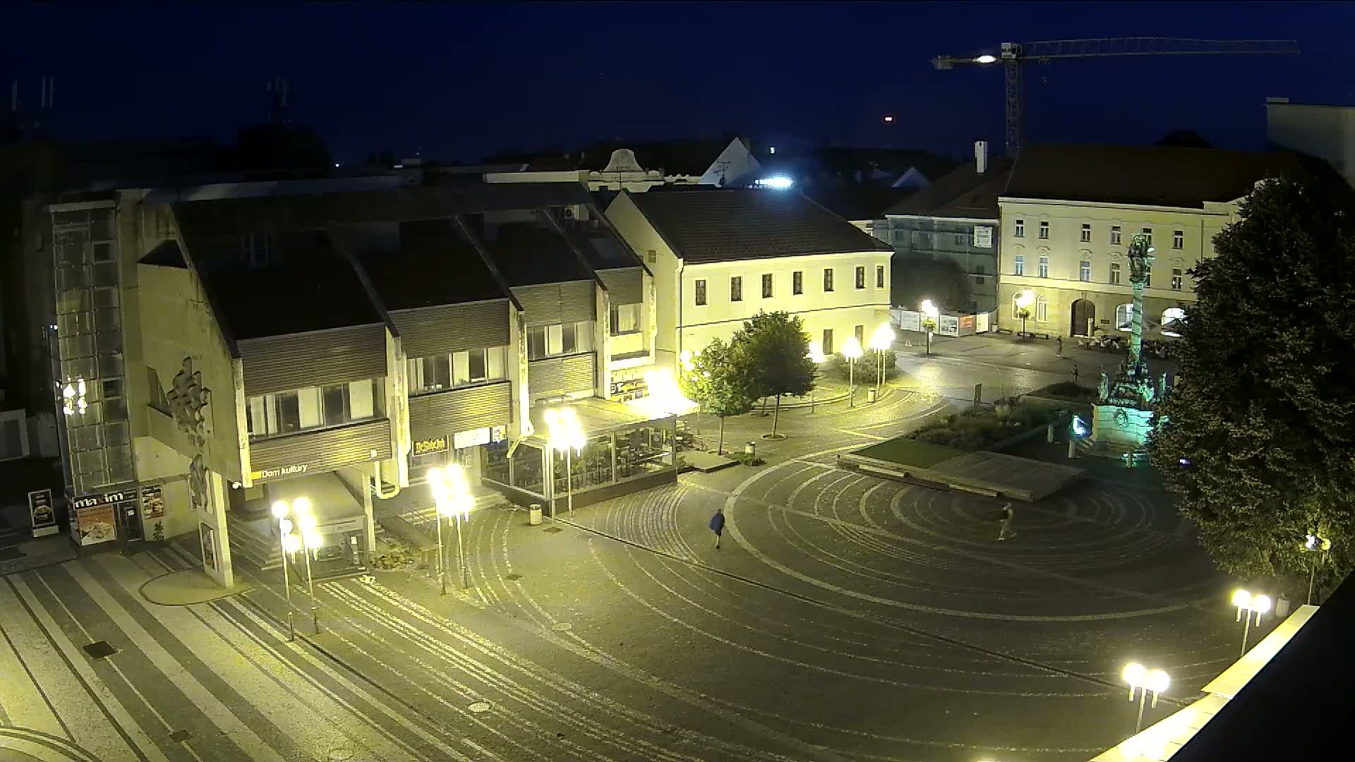Trnava, Trojičné námestie (Trinity Square) Live Cam - Trnava, Okres Trnava, Slovakia