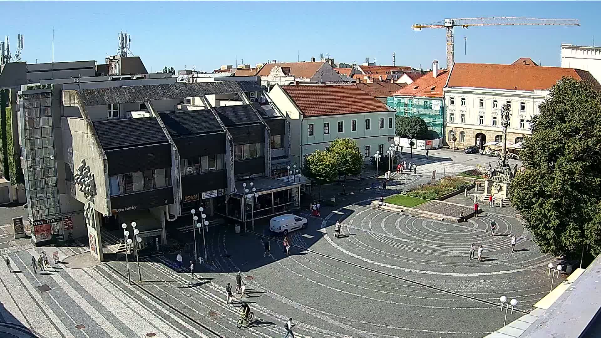 Trnava, Trojičné námestie (Trinity Square) Live Cam - Trnava, Okres Trnava, Slovakia