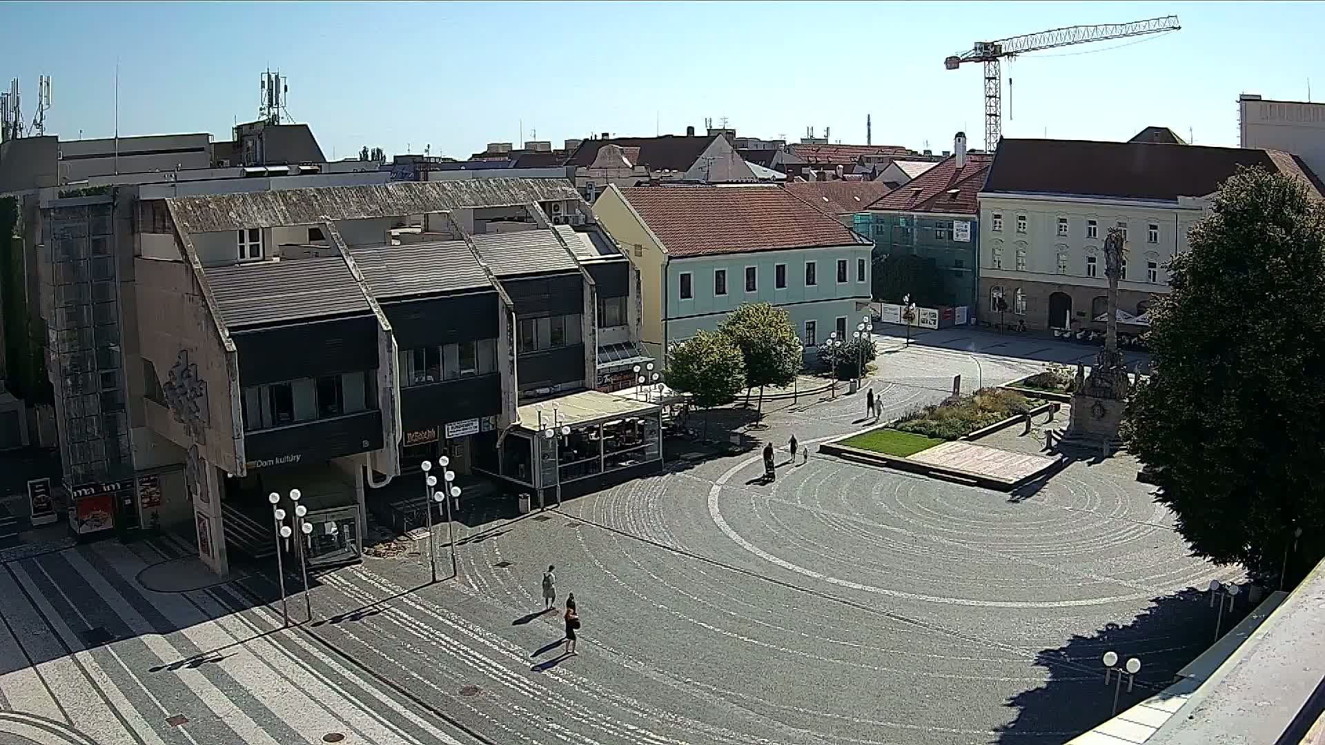 Trnava, Trojičné námestie (Trinity Square) Live Cam - Trnava, Okres Trnava, Slovakia
