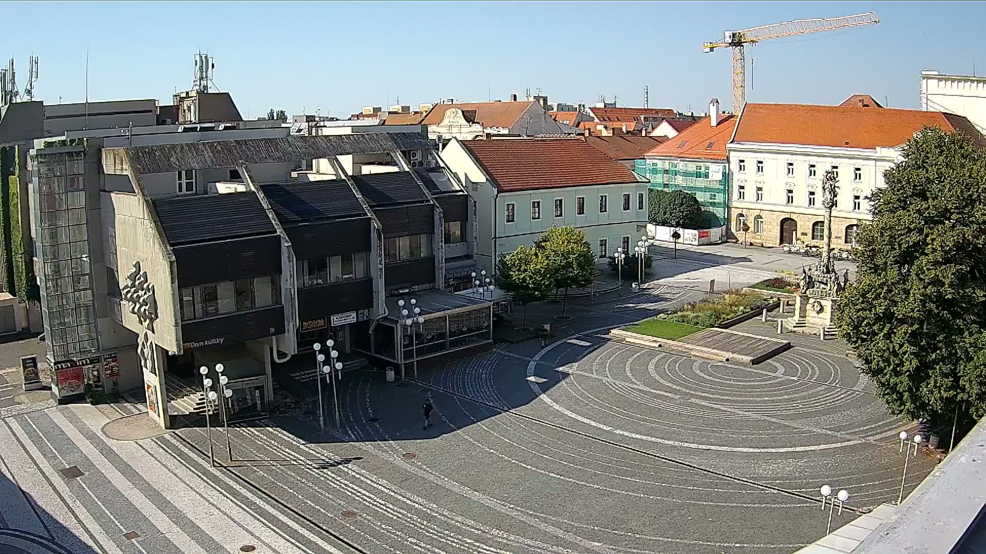Trnava, Trojičné námestie (Trinity Square) Live Cam - Trnava, Okres Trnava, Slovakia