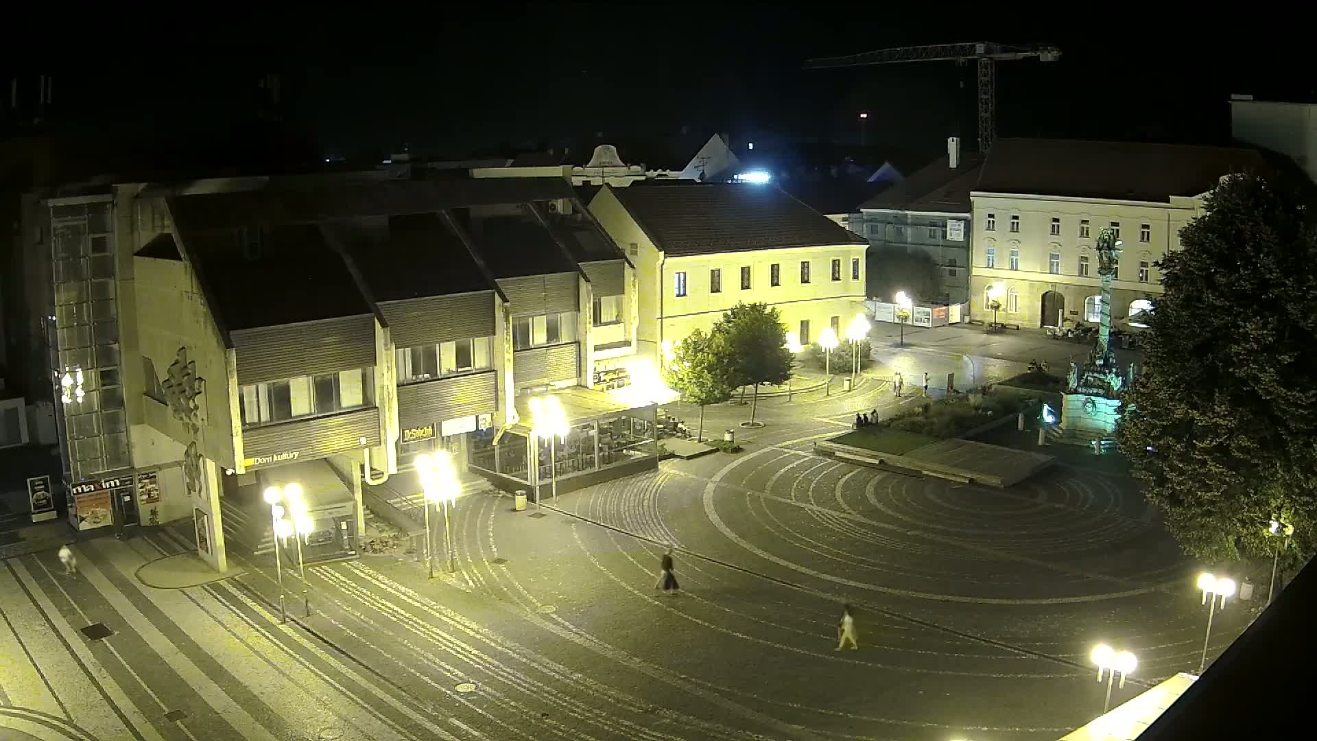 Trnava, Trojičné námestie (Trinity Square) Live Cam - Trnava, Okres Trnava, Slovakia