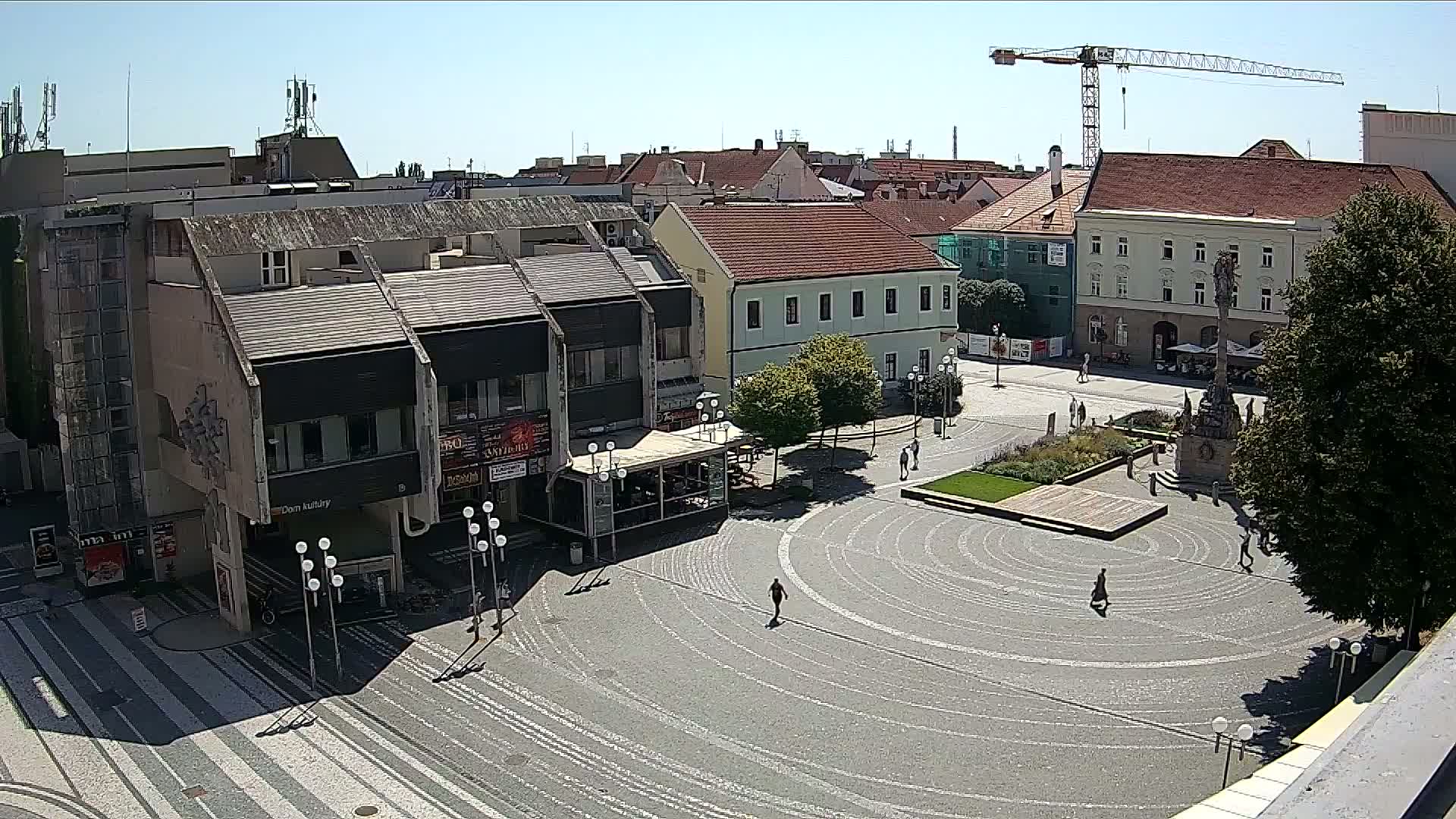 Trnava, Trojičné námestie (Trinity Square) Live Cam - Trnava, Okres Trnava, Slovakia