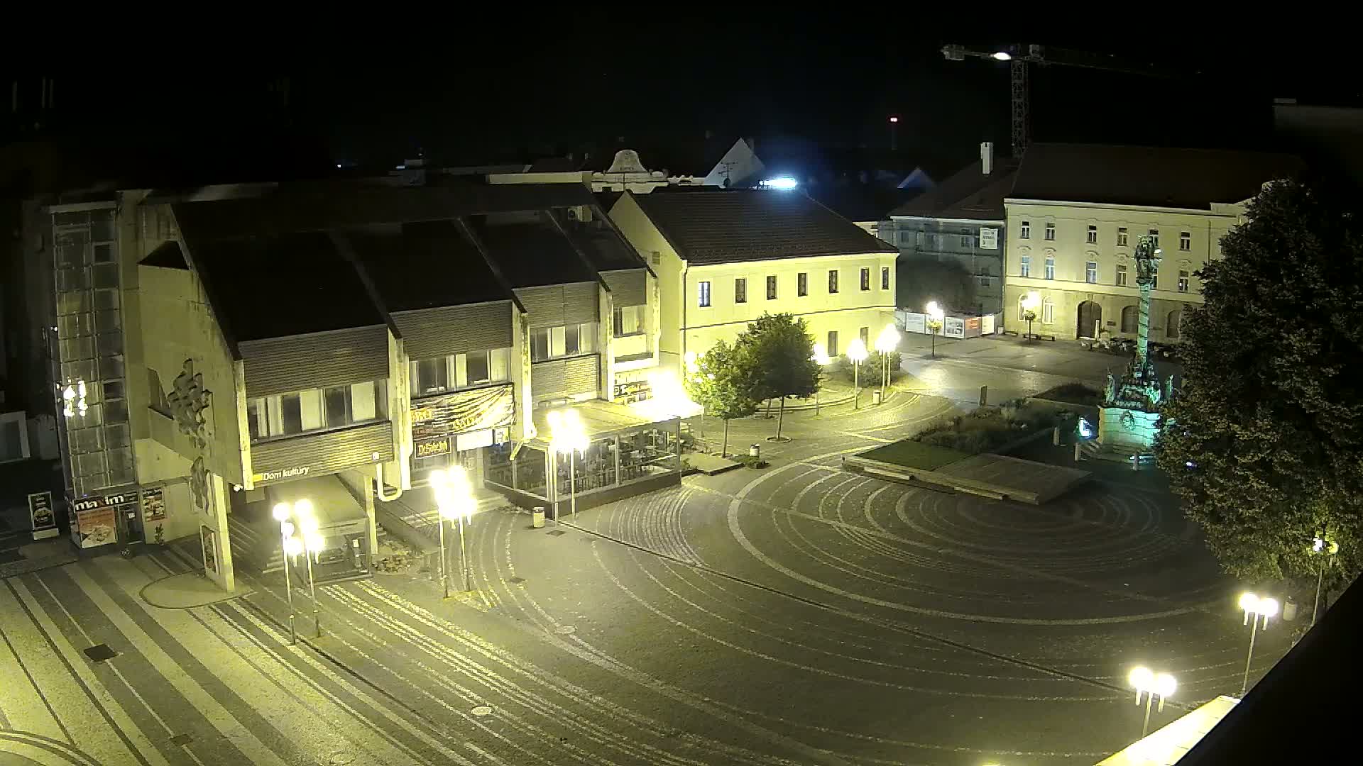 Trnava, Trojičné námestie (Trinity Square) Live Cam - Trnava, Okres Trnava, Slovakia