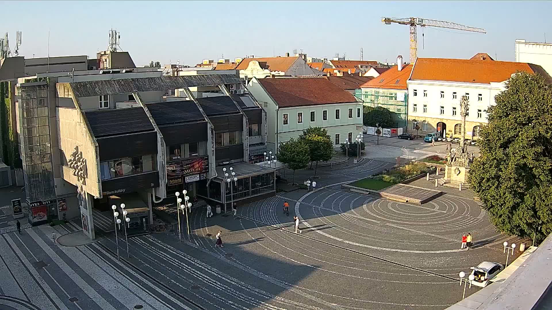Trnava, Trojičné námestie (Trinity Square) Live Cam - Trnava, Okres Trnava, Slovakia