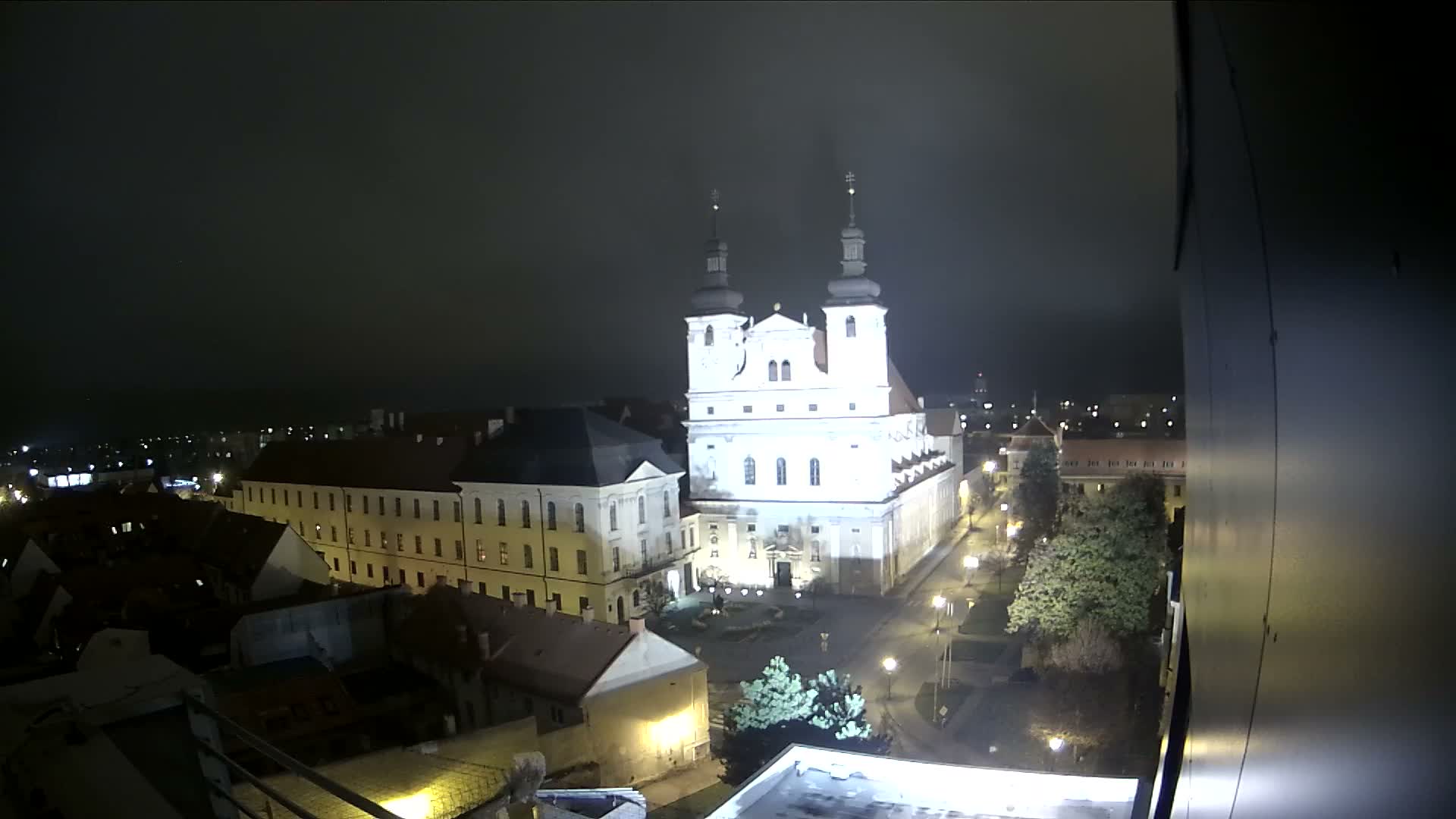Trnava, Trojičné námestie (Trinity Square) Live Cam - Trnava, Okres Trnava, Slovakia