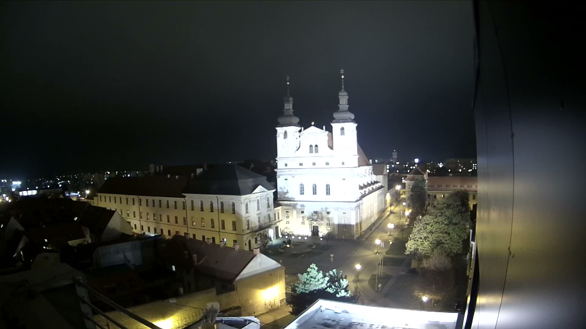 Trnava, Trojičné námestie (Trinity Square) Live Cam - Trnava, Okres Trnava, Slovakia