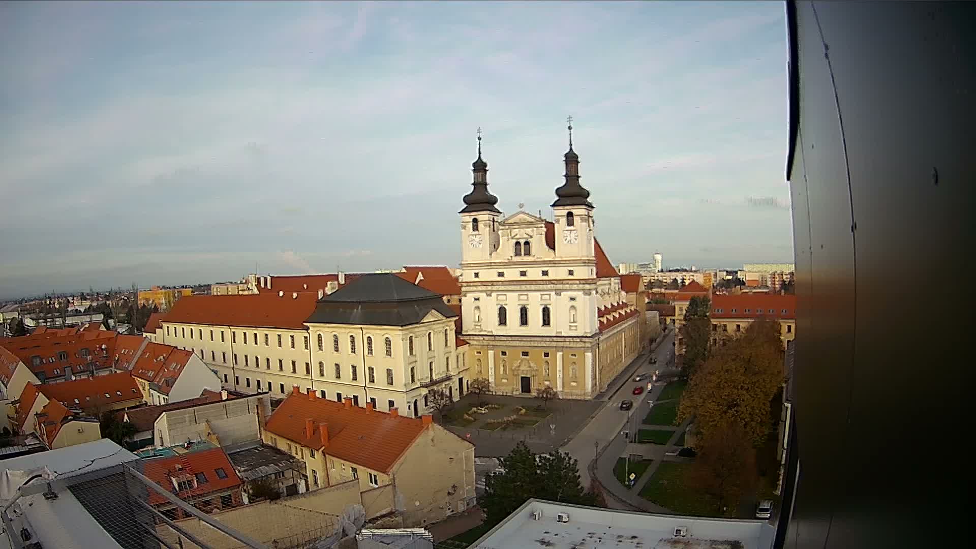 Trnava, Trojičné námestie (Trinity Square) Live Cam - Trnava, Okres Trnava, Slovakia