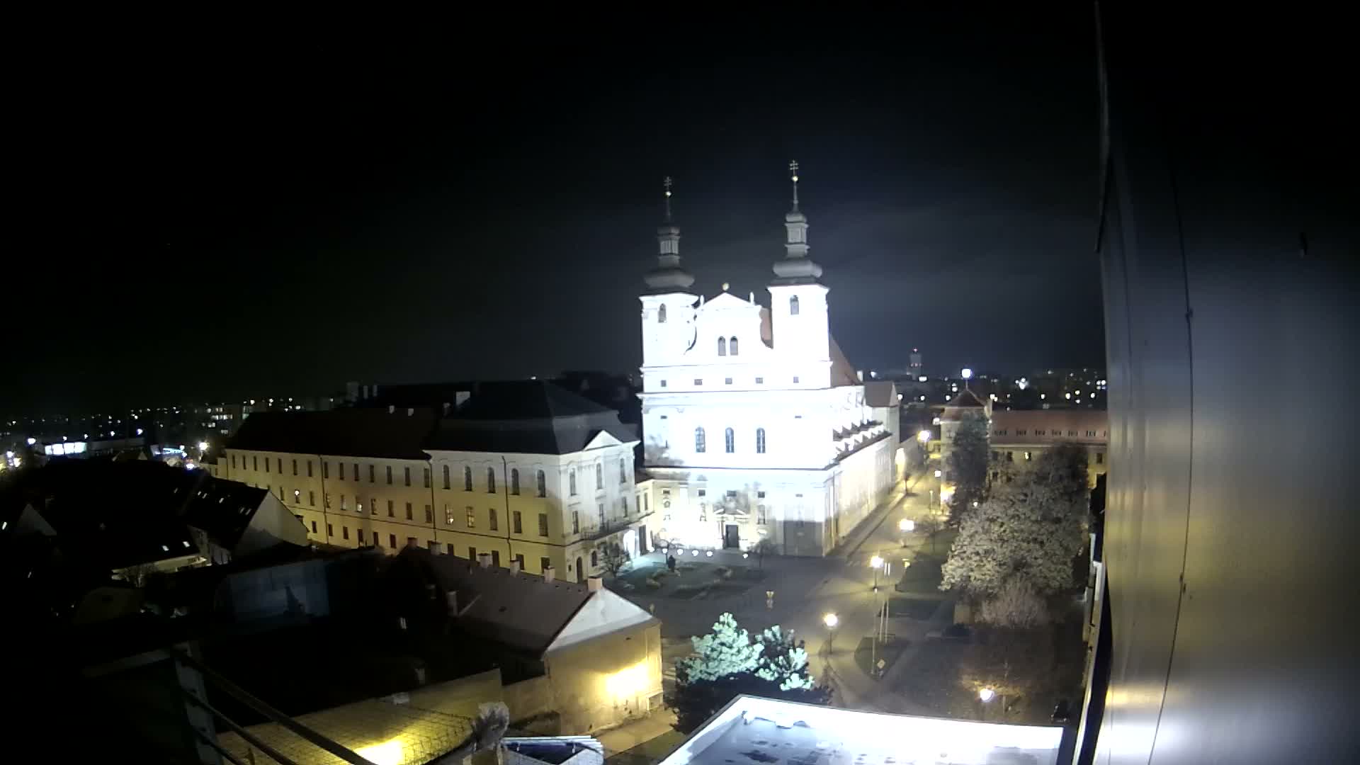 Trnava, Trojičné námestie (Trinity Square) Live Cam - Trnava, Okres Trnava, Slovakia