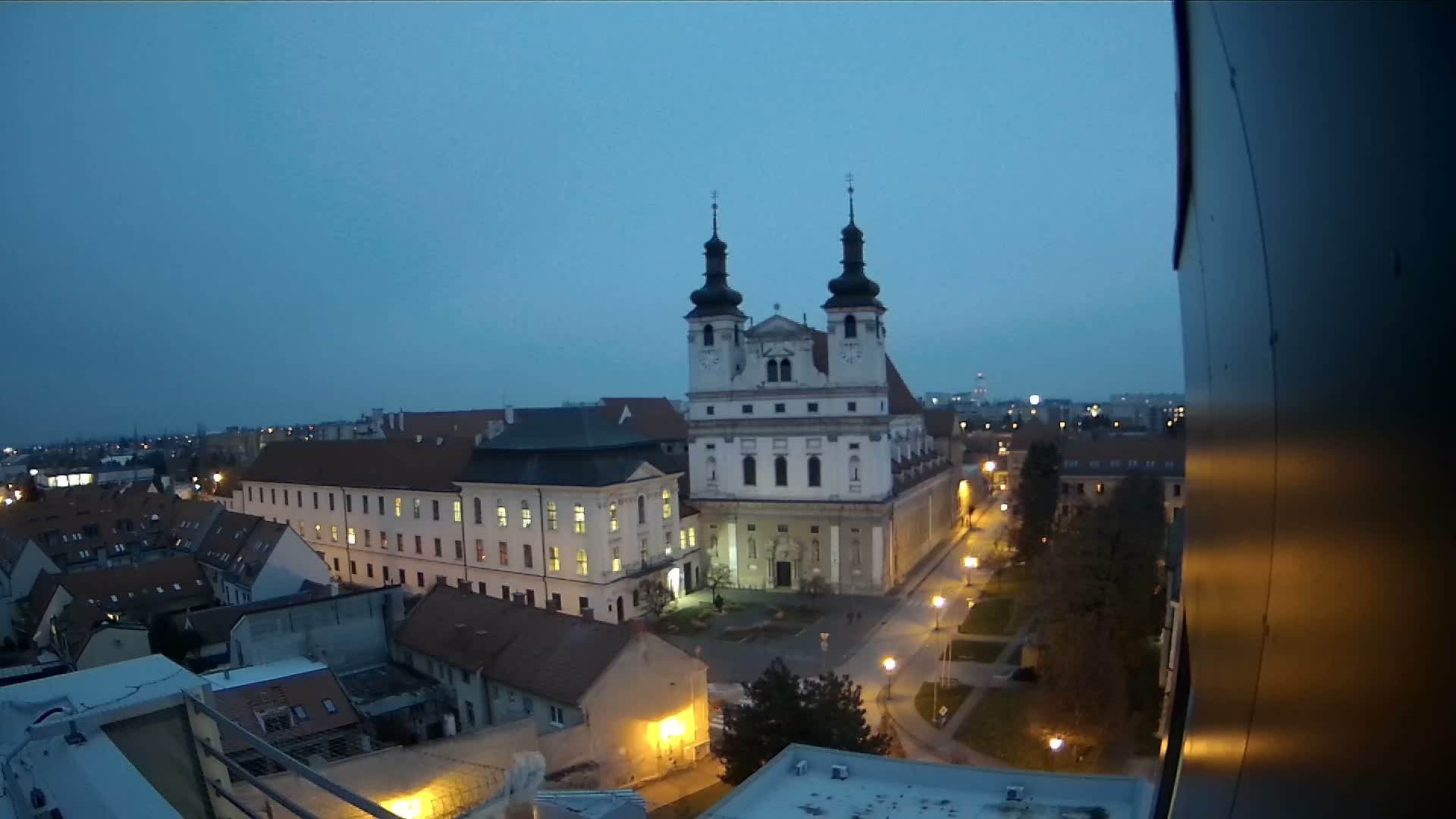 Trnava, Trojičné námestie (Trinity Square) Live Cam - Trnava, Okres Trnava, Slovakia