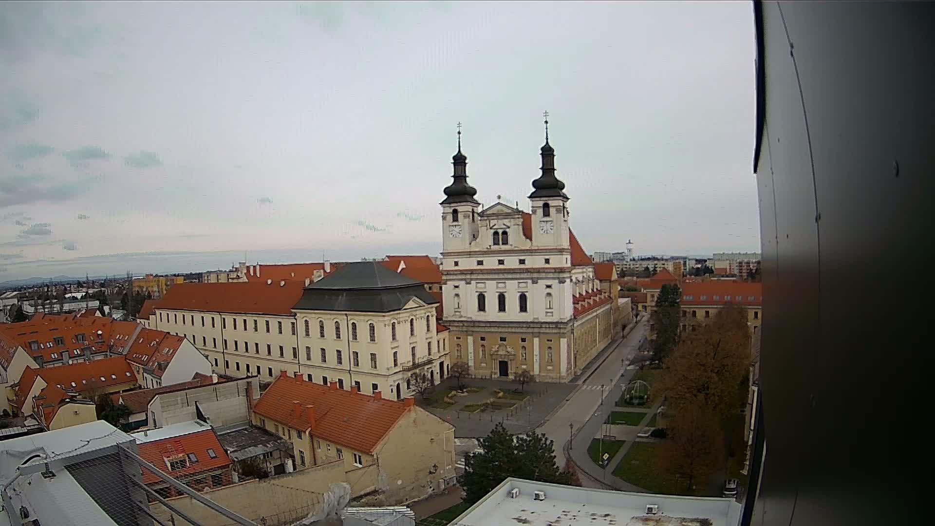 Trnava, Trojičné námestie (Trinity Square) Live Cam - Trnava, Okres Trnava, Slovakia