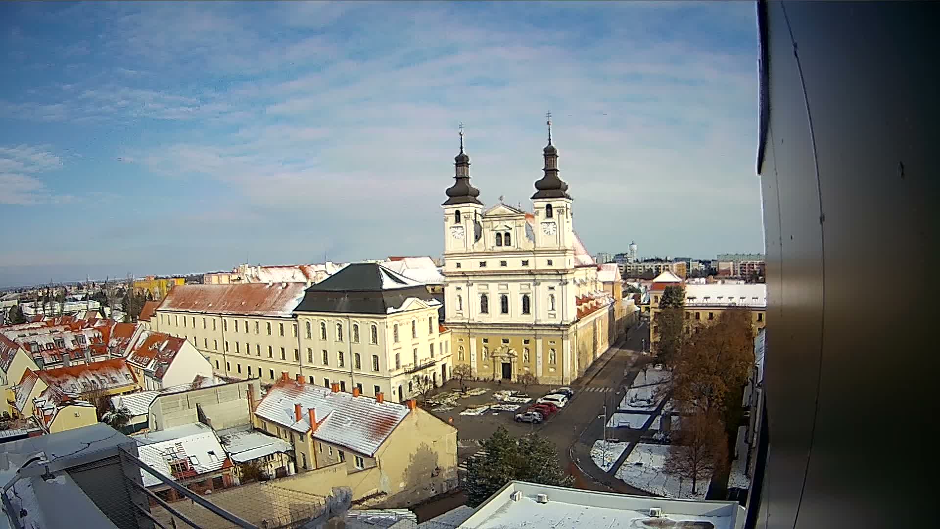 Trnava, Trojičné námestie (Trinity Square) Live Cam - Trnava, Okres Trnava, Slovakia