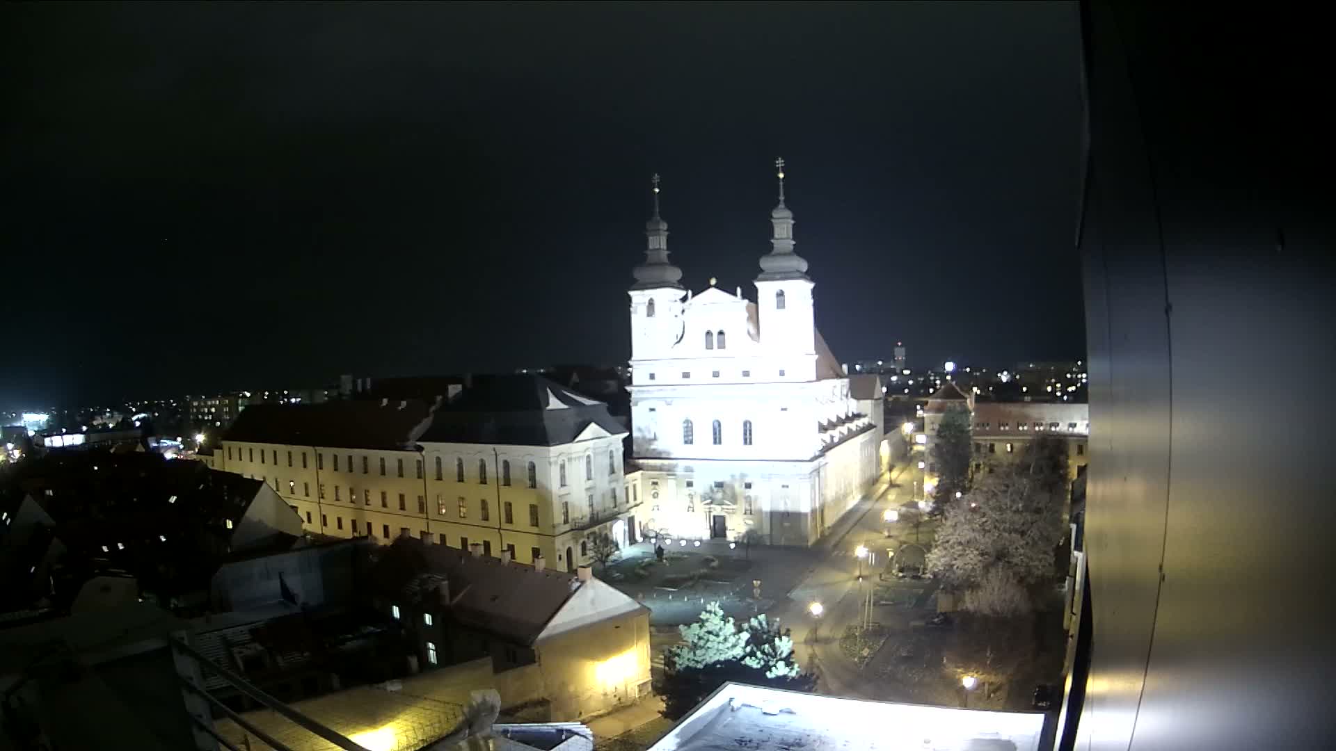 Trnava, Trojičné námestie (Trinity Square) Live Cam - Trnava, Okres Trnava, Slovakia
