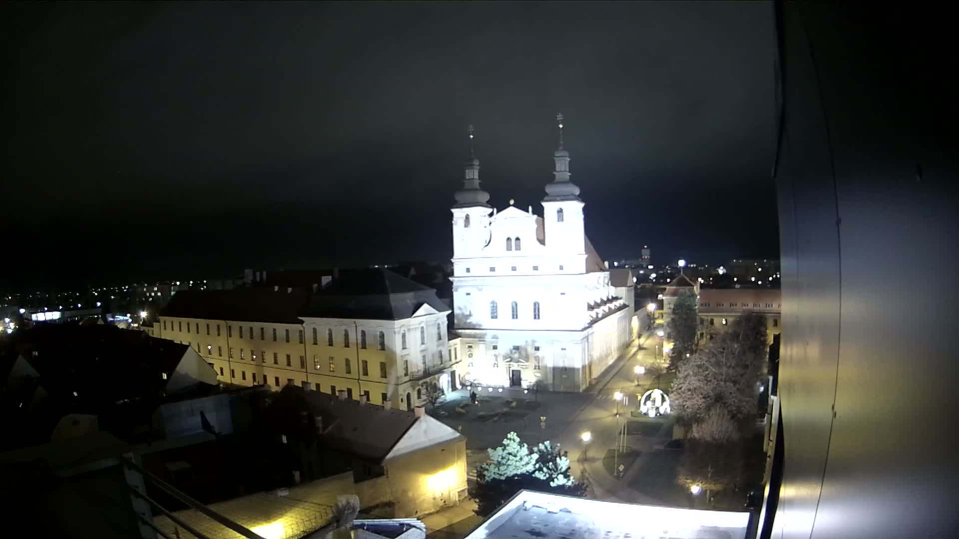 Trnava, Trojičné námestie (Trinity Square) Live Cam - Trnava, Okres Trnava, Slovakia