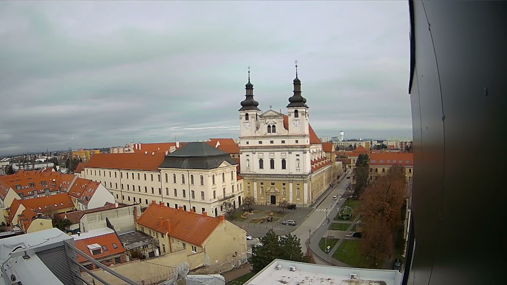 Trnava, Trojičné námestie (Trinity Square) Live Cam - Trnava, Okres Trnava, Slovakia