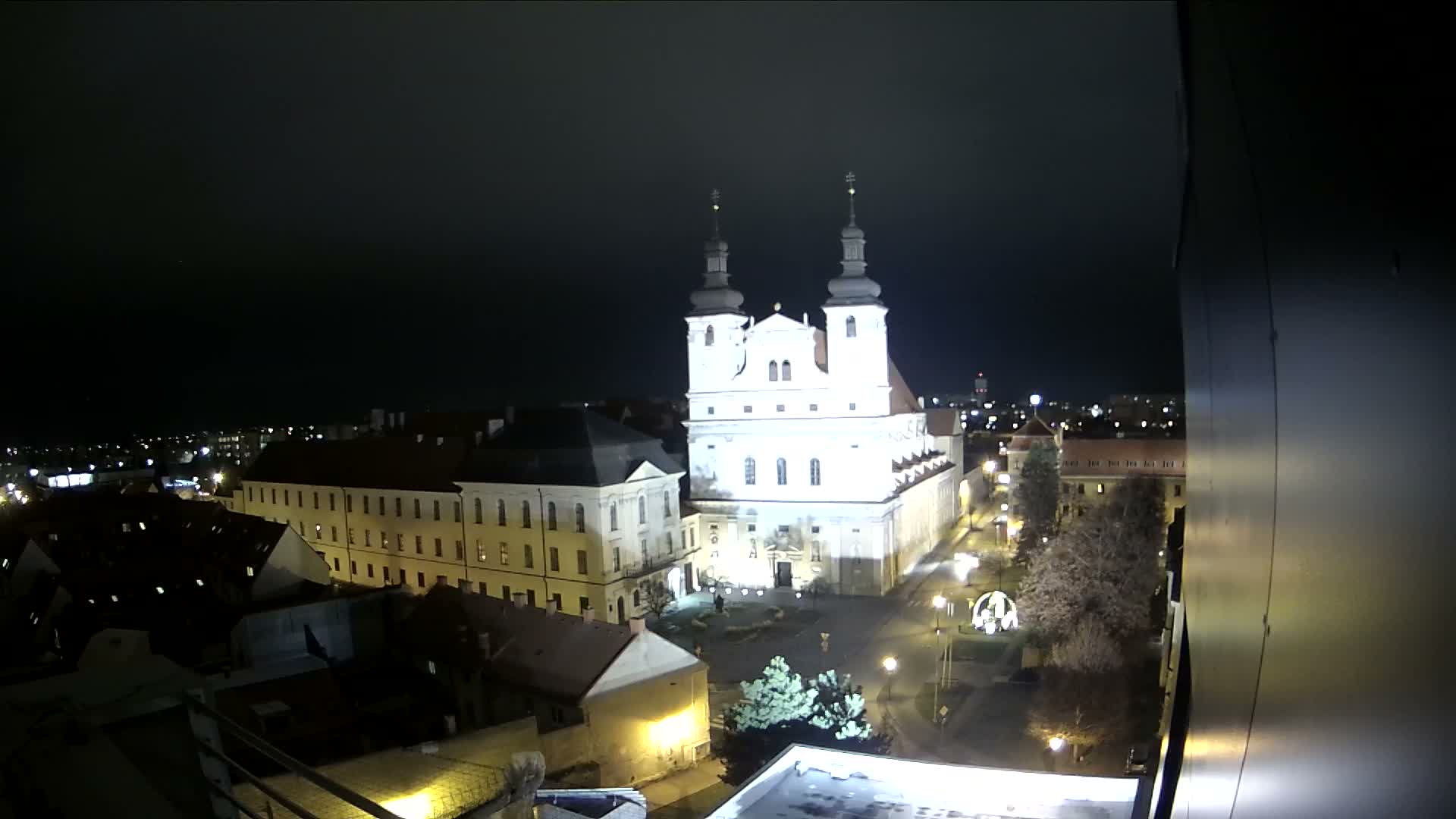 Trnava, Trojičné námestie (Trinity Square) Live Cam - Trnava, Okres Trnava, Slovakia