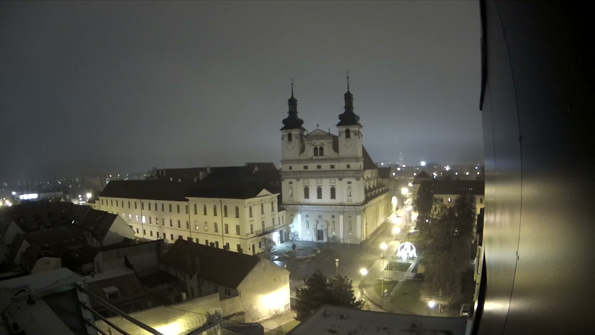 Trnava, Trojičné námestie (Trinity Square) Live Cam - Trnava, Okres Trnava, Slovakia