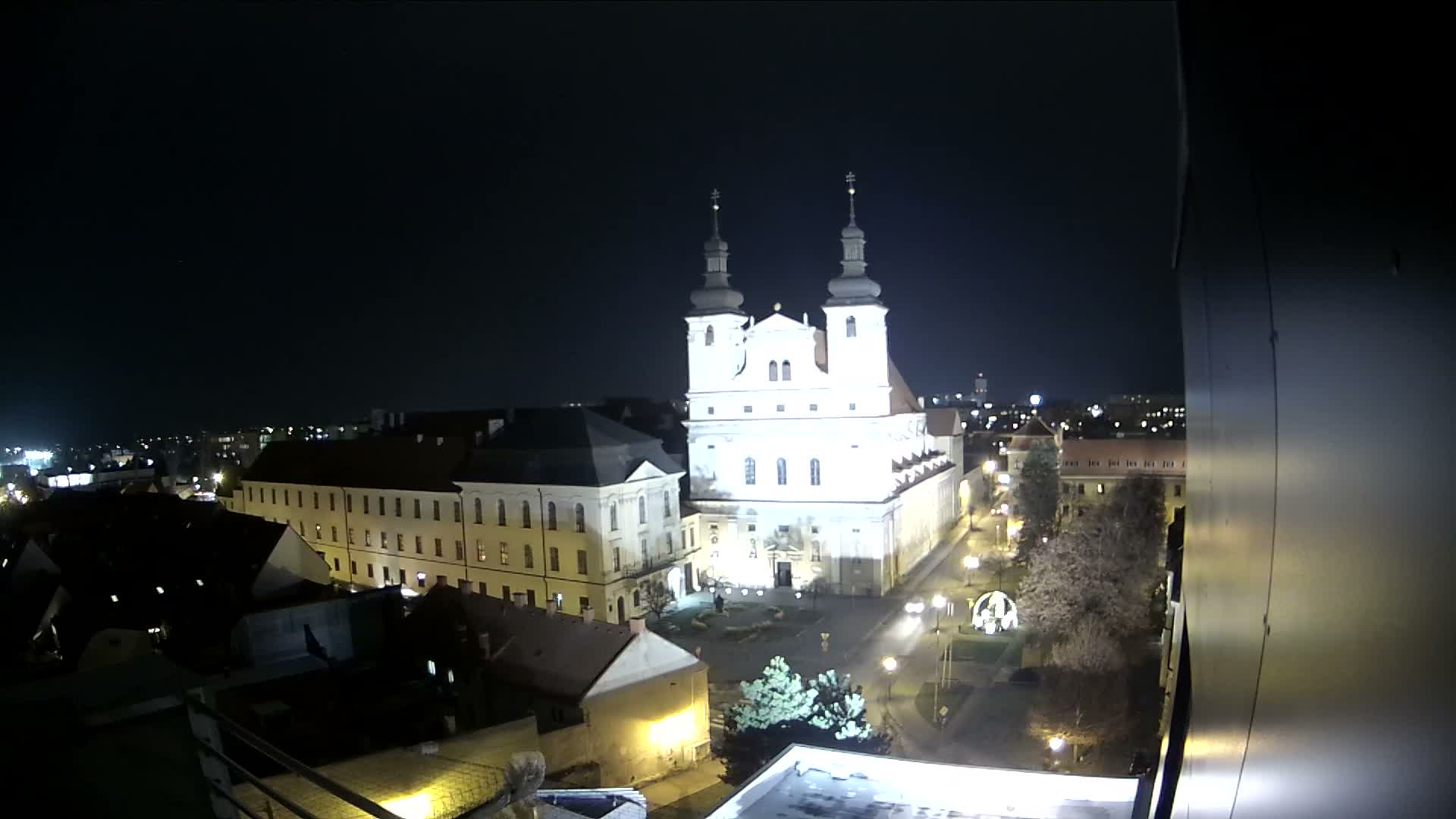 Trnava, Trojičné námestie (Trinity Square) Live Cam - Trnava, Okres Trnava, Slovakia