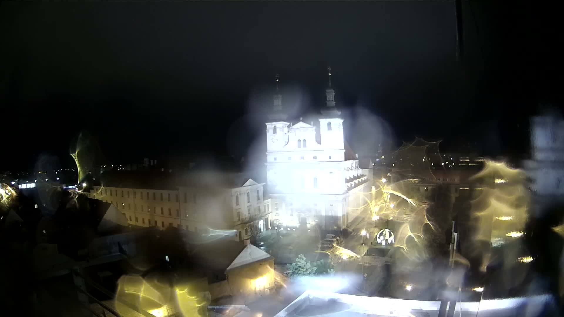 Trnava, Trojičné námestie (Trinity Square) Live Cam - Trnava, Okres Trnava, Slovakia