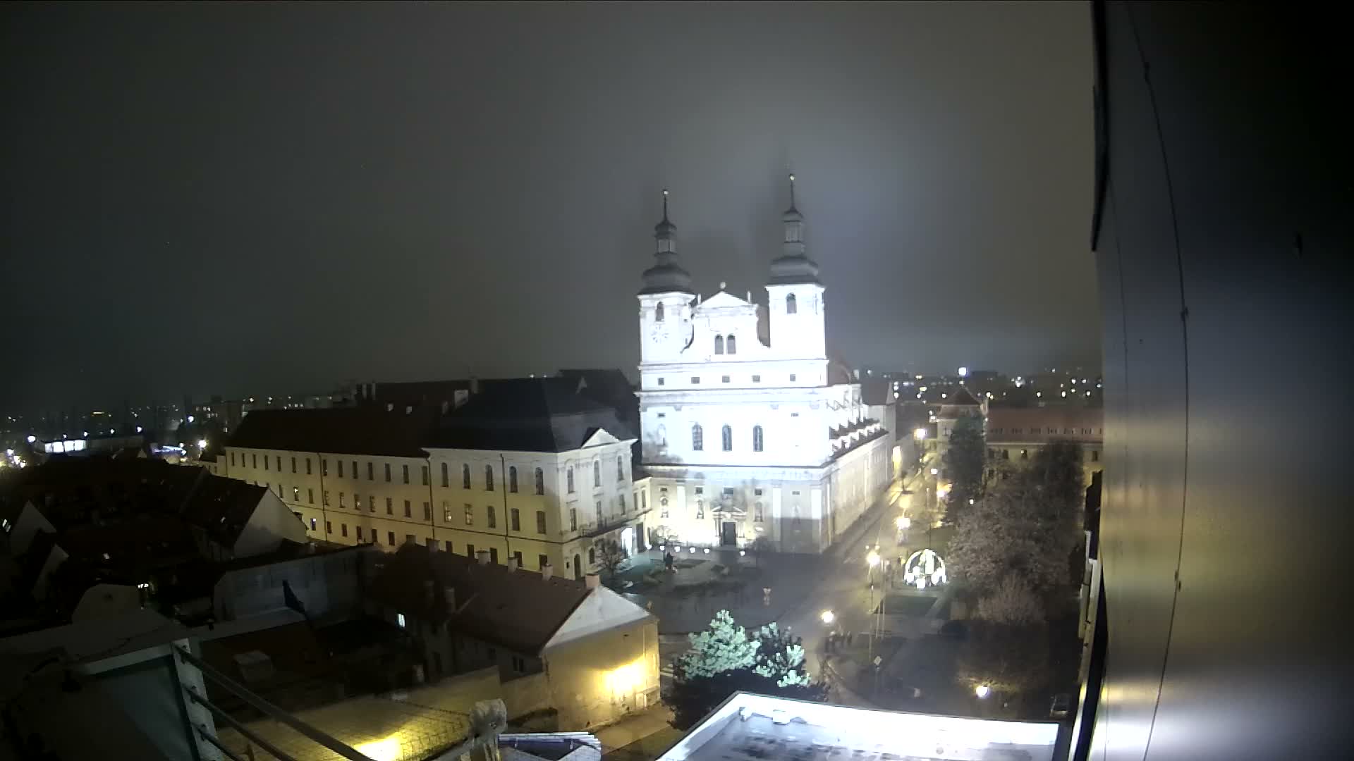 Trnava, Trojičné námestie (Trinity Square) Live Cam - Trnava, Okres Trnava, Slovakia