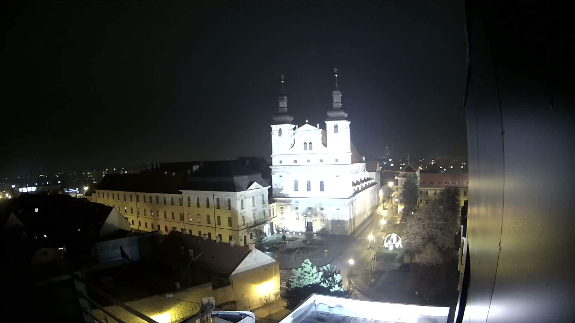 Trnava, Trojičné námestie (Trinity Square) Live Cam - Trnava, Okres Trnava, Slovakia