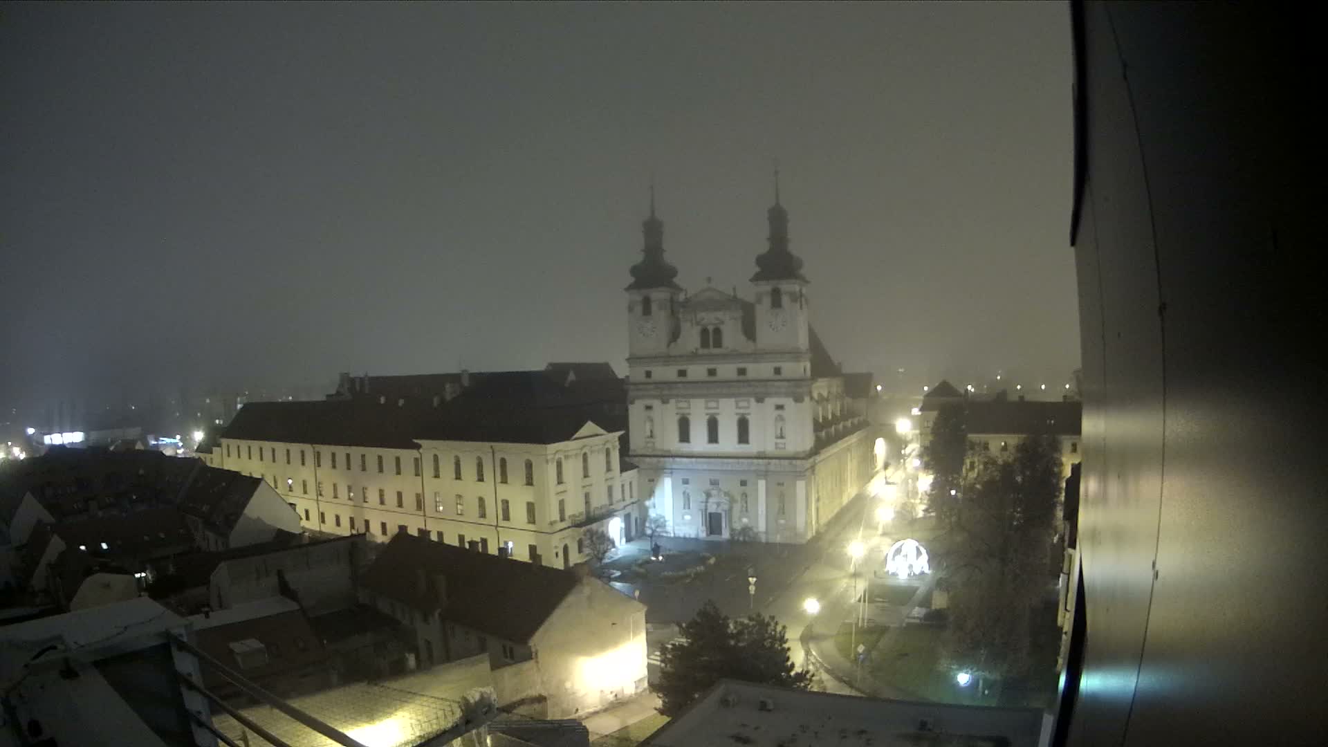 Trnava, Trojičné námestie (Trinity Square) Live Cam - Trnava, Okres Trnava, Slovakia