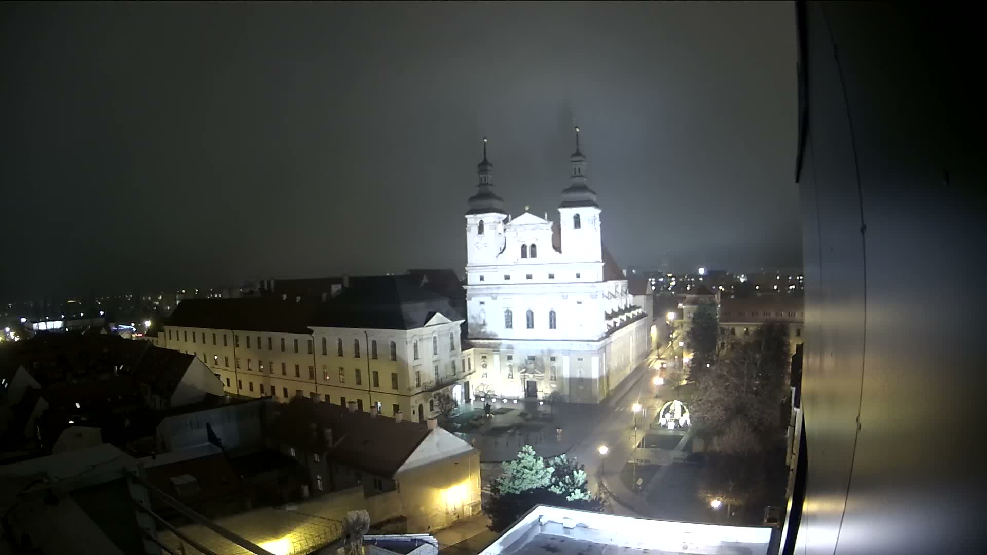 Trnava, Trojičné námestie (Trinity Square) Live Cam - Trnava, Okres Trnava, Slovakia