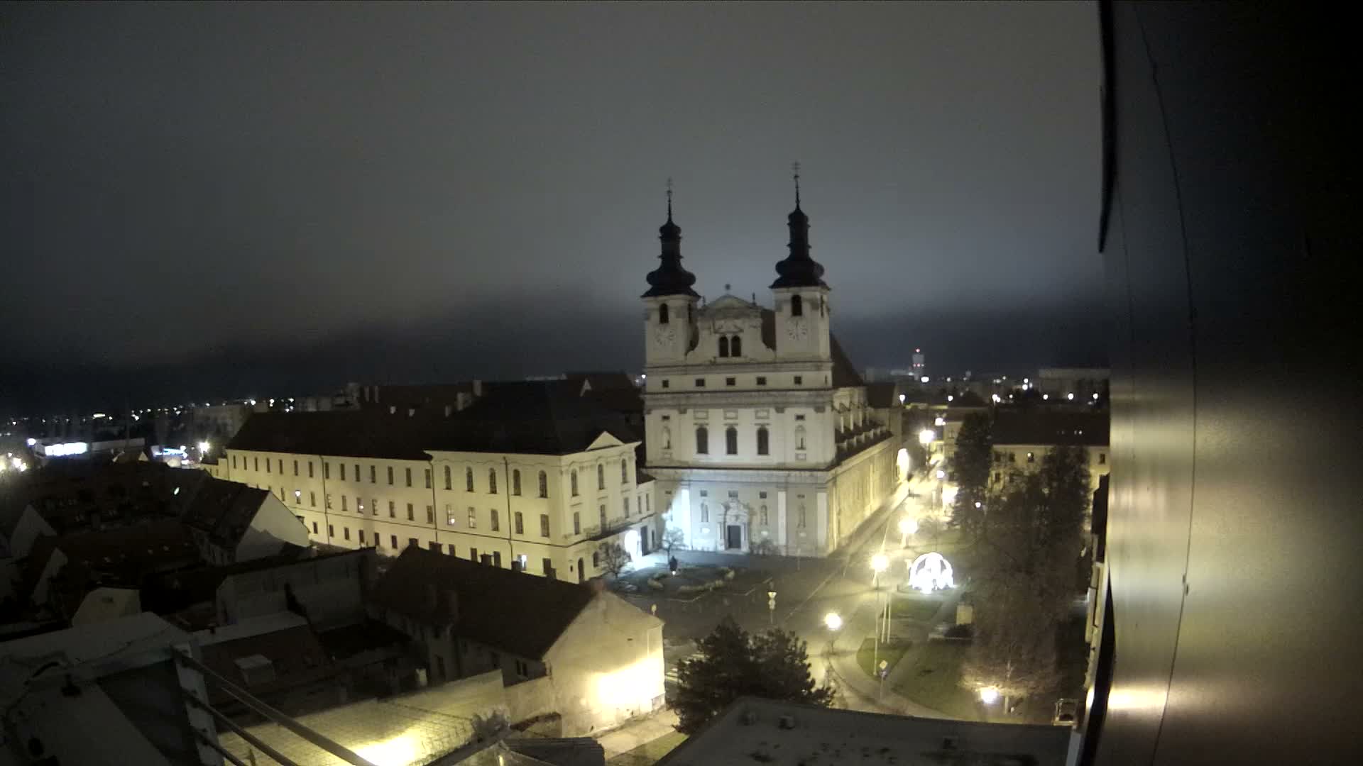 Trnava, Trojičné námestie (Trinity Square) Live Cam - Trnava, Okres Trnava, Slovakia