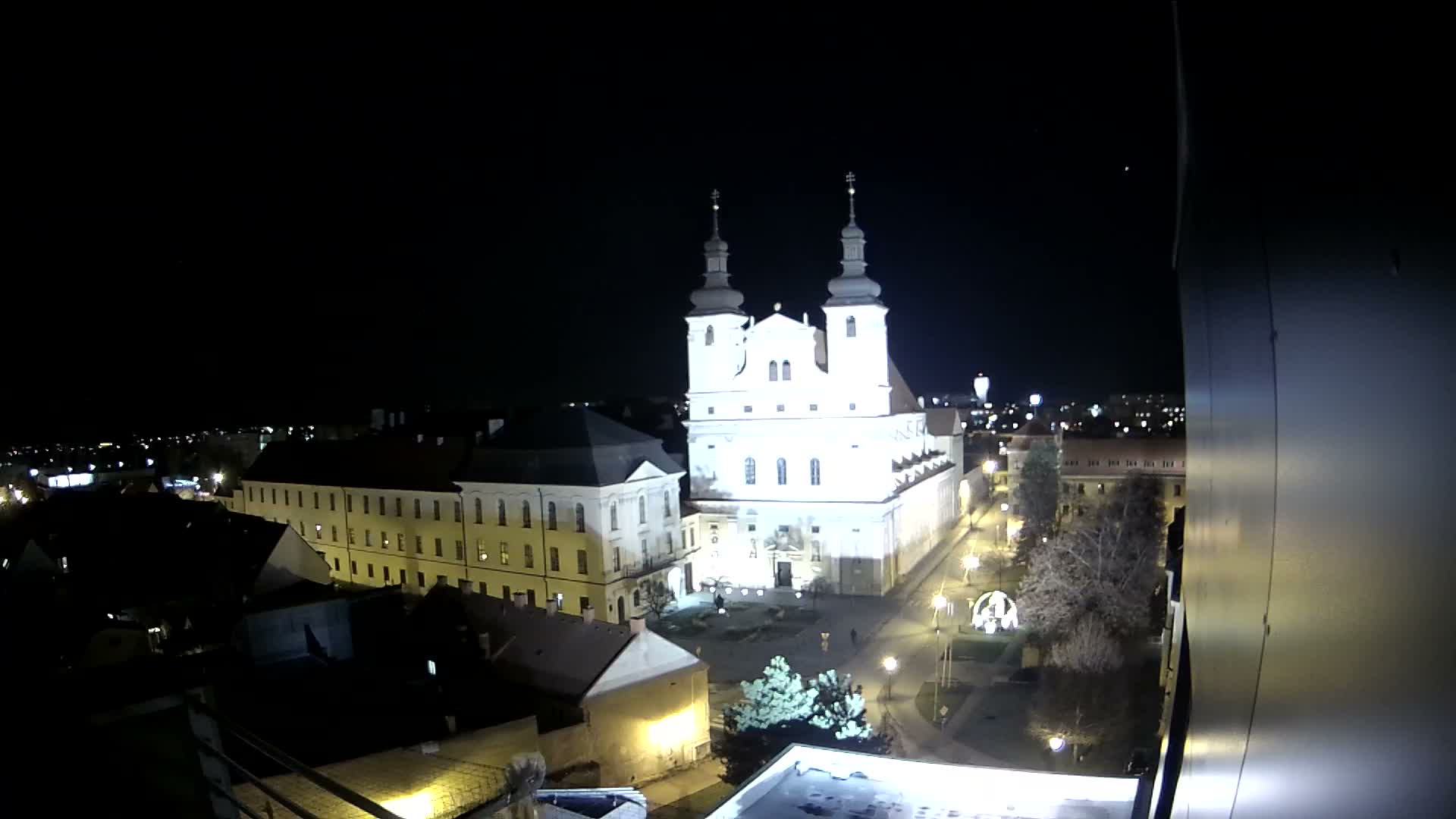 Trnava, Trojičné námestie (Trinity Square) Live Cam - Trnava, Okres Trnava, Slovakia