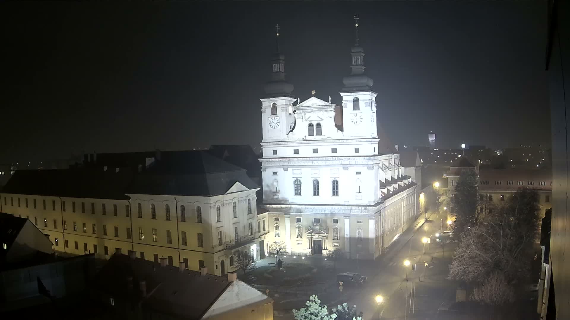 Trnava, Trojičné námestie (Trinity Square) Live Cam - Trnava, Okres Trnava, Slovakia