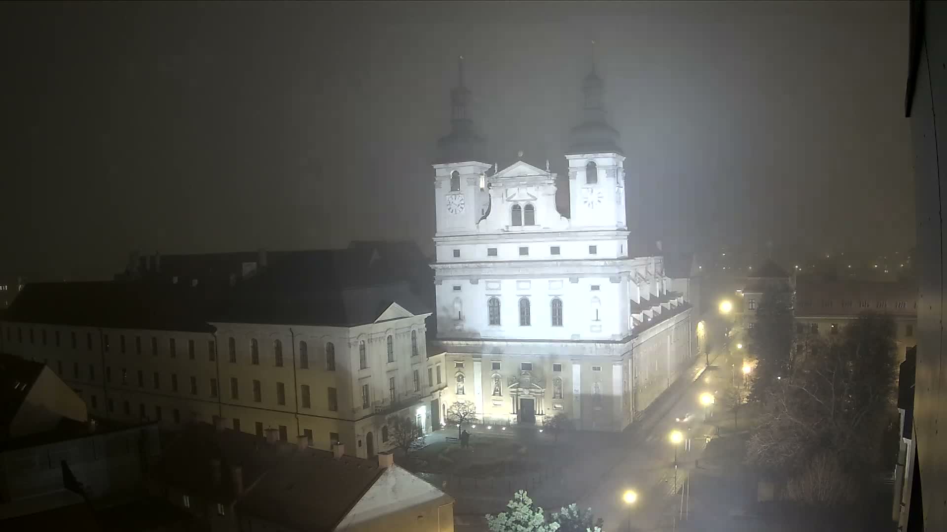 Trnava, Trojičné námestie (Trinity Square) Live Cam - Trnava, Okres Trnava, Slovakia