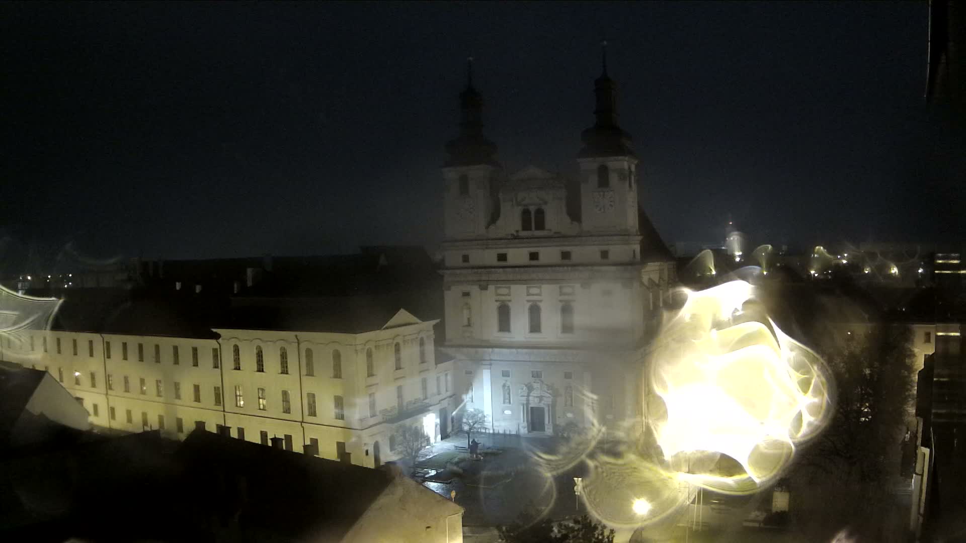 Trnava, Trojičné námestie (Trinity Square) Live Cam - Trnava, Okres Trnava, Slovakia