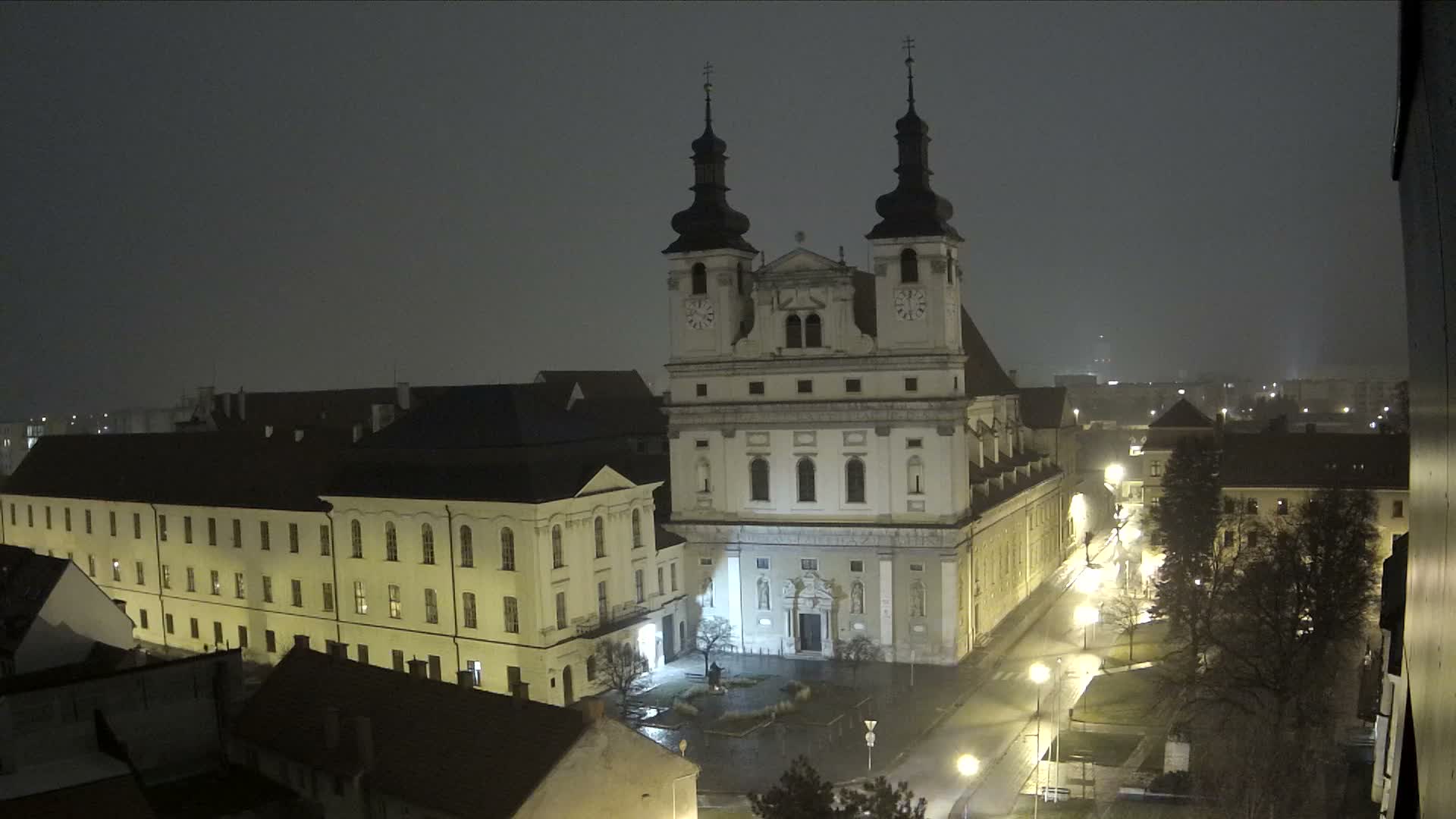 Trnava, Trojičné námestie (Trinity Square) Live Cam - Trnava, Okres Trnava, Slovakia
