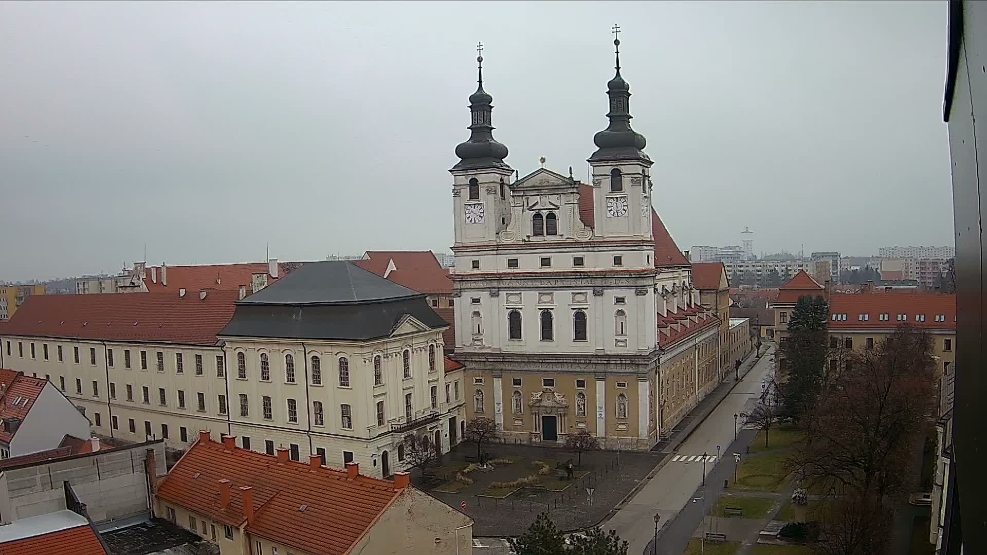 Trnava, Trojičné námestie (Trinity Square) Live Cam - Trnava, Okres Trnava, Slovakia