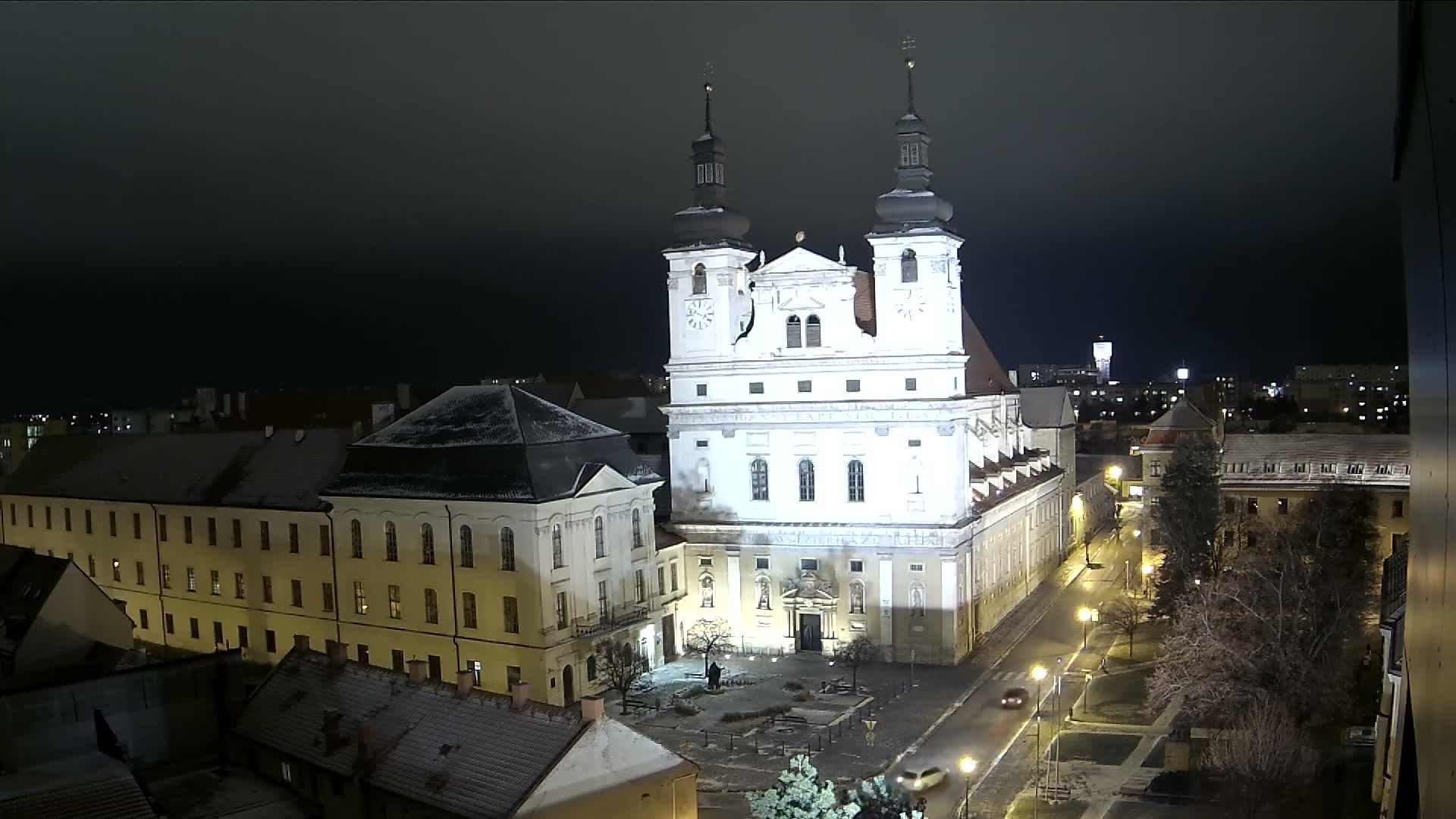 Trnava, Trojičné námestie (Trinity Square) Live Cam - Trnava, Okres Trnava, Slovakia
