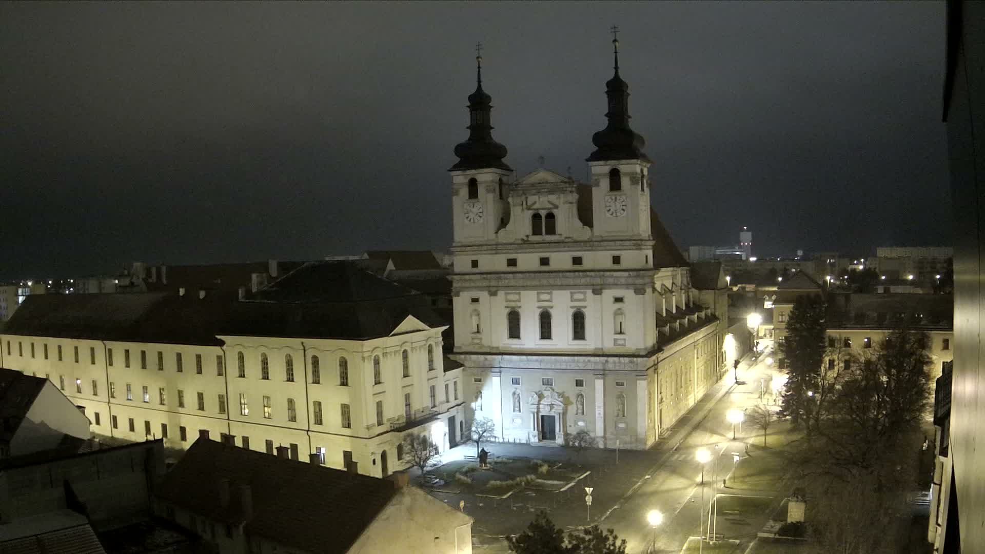 Trnava, Trojičné námestie (Trinity Square) Live Cam - Trnava, Okres Trnava, Slovakia