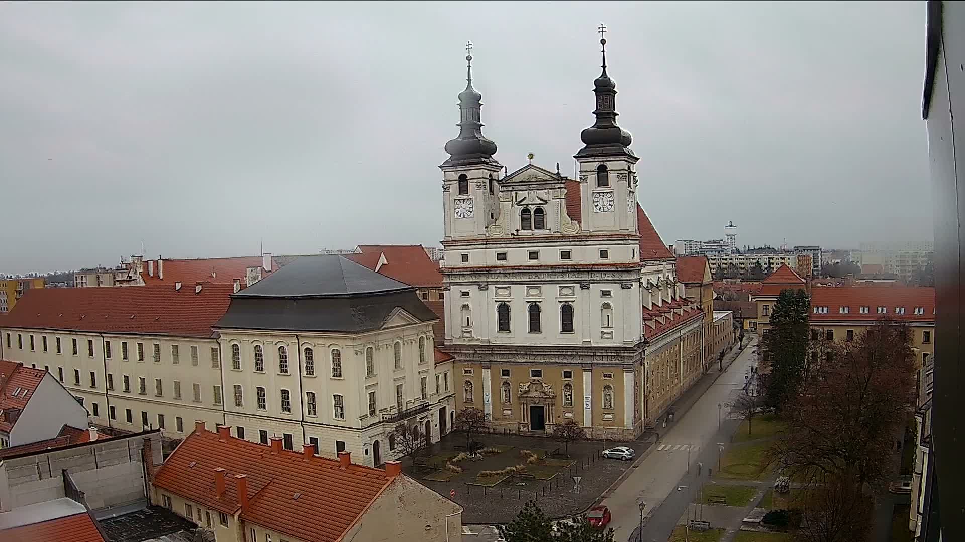 Trnava, Trojičné námestie (Trinity Square) Live Cam - Trnava, Okres Trnava, Slovakia