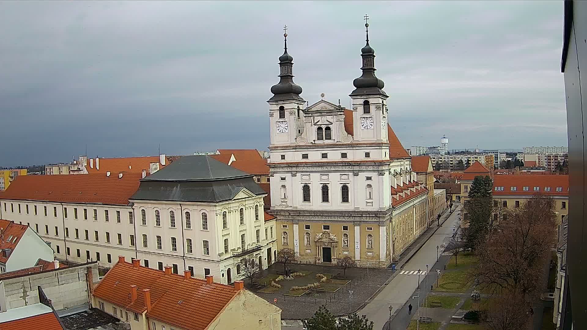 Trnava, Trojičné námestie (Trinity Square) Live Cam - Trnava, Okres Trnava, Slovakia