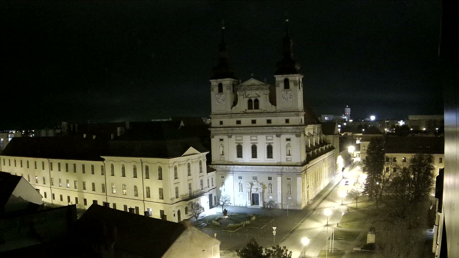 Trnava, Trojičné námestie (Trinity Square) Live Cam - Trnava, Okres Trnava, Slovakia