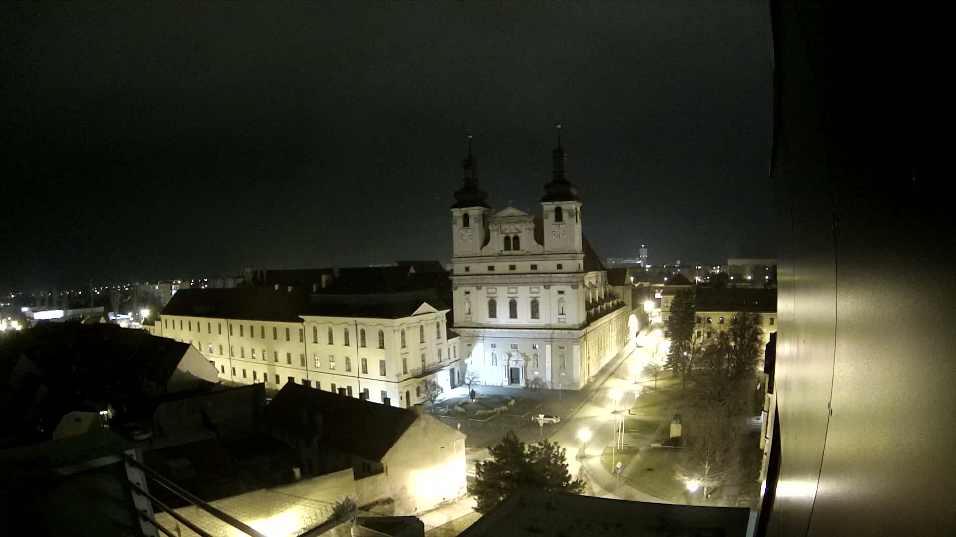 Trnava, Trojičné námestie (Trinity Square) Live Cam - Trnava, Okres Trnava, Slovakia